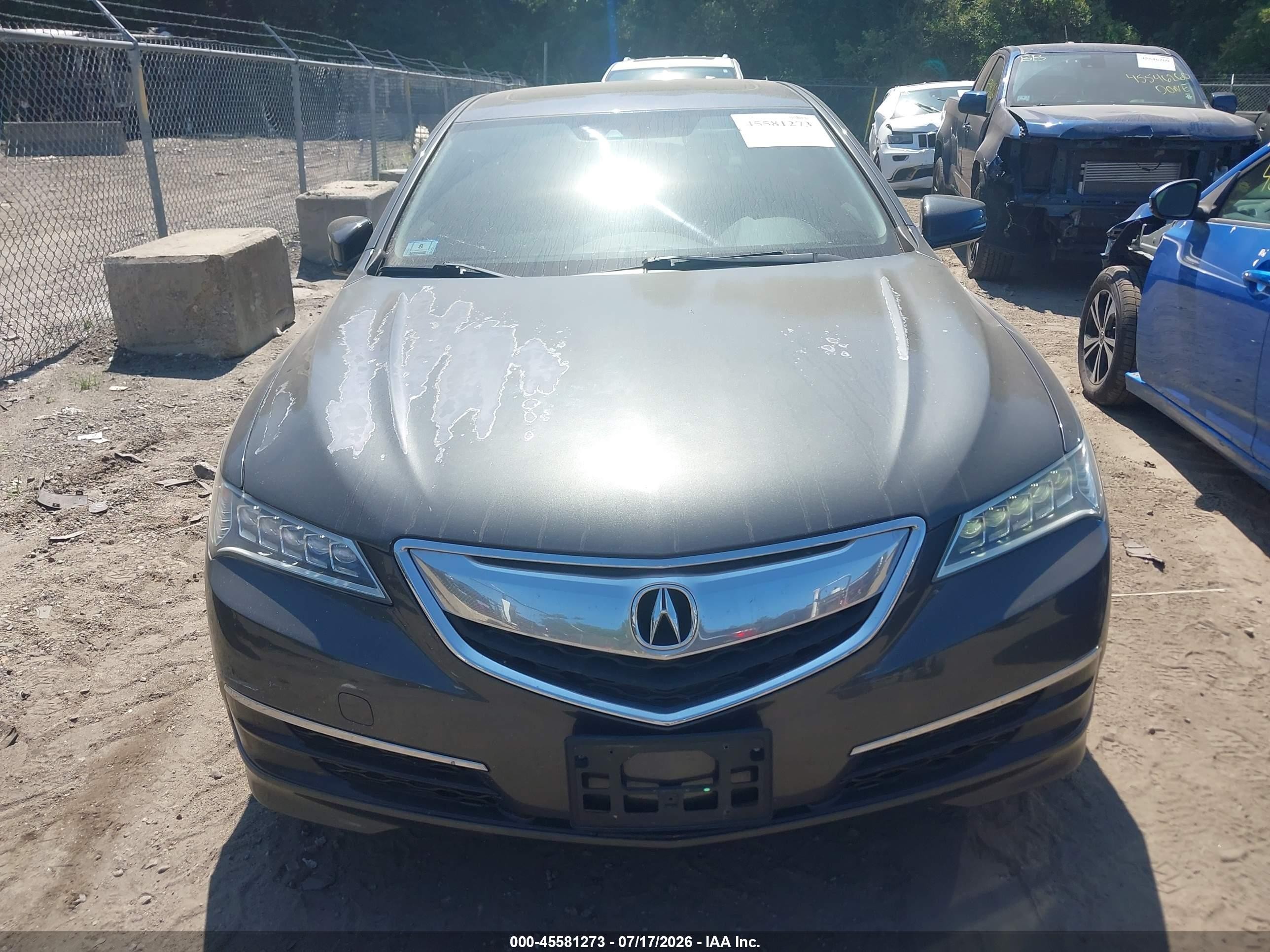 2015 Acura Tlx V6 Tech Gray vin: 19UUB3F52FA008167