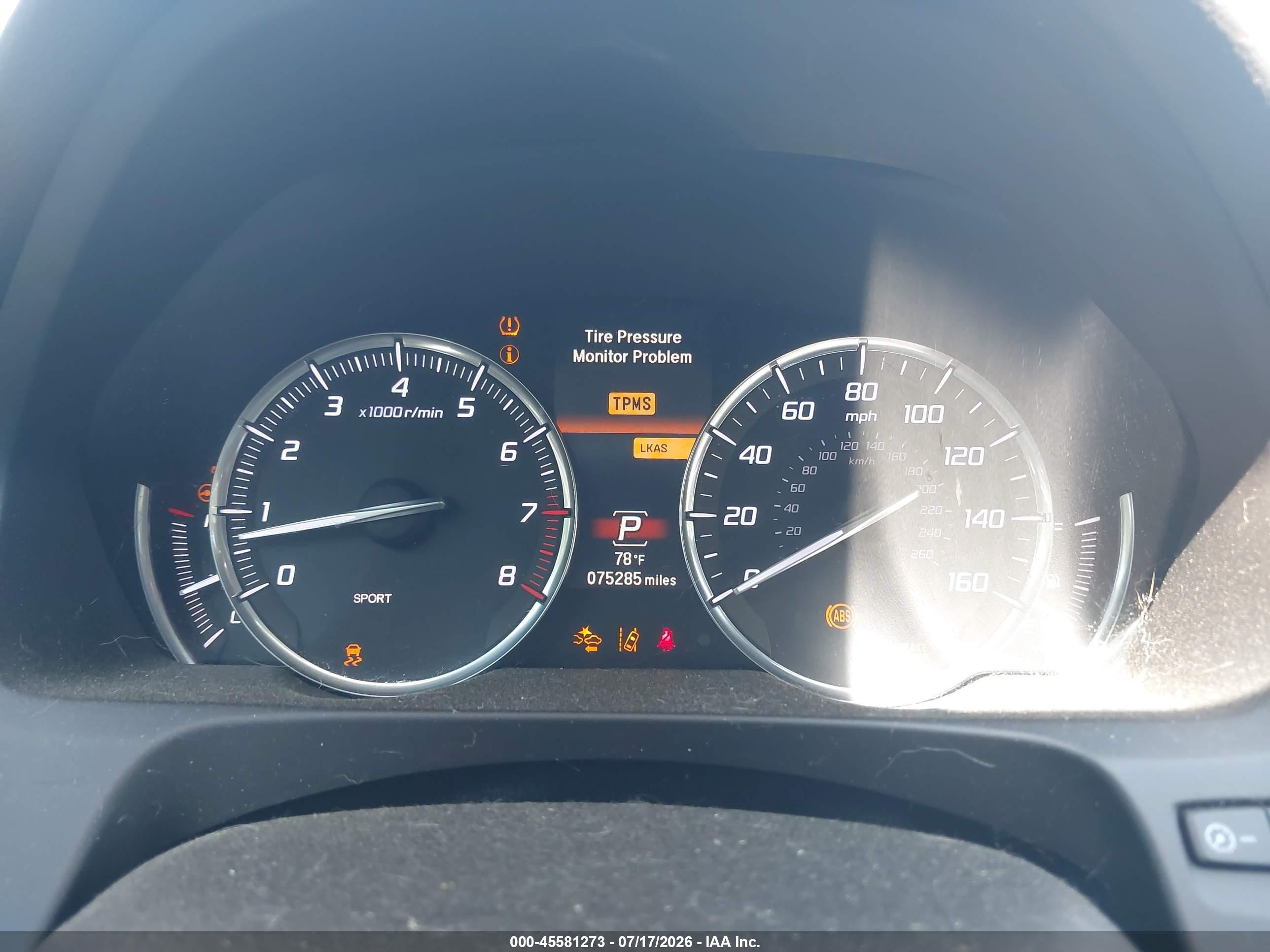 2015 Acura Tlx V6 Tech Gray vin: 19UUB3F52FA008167