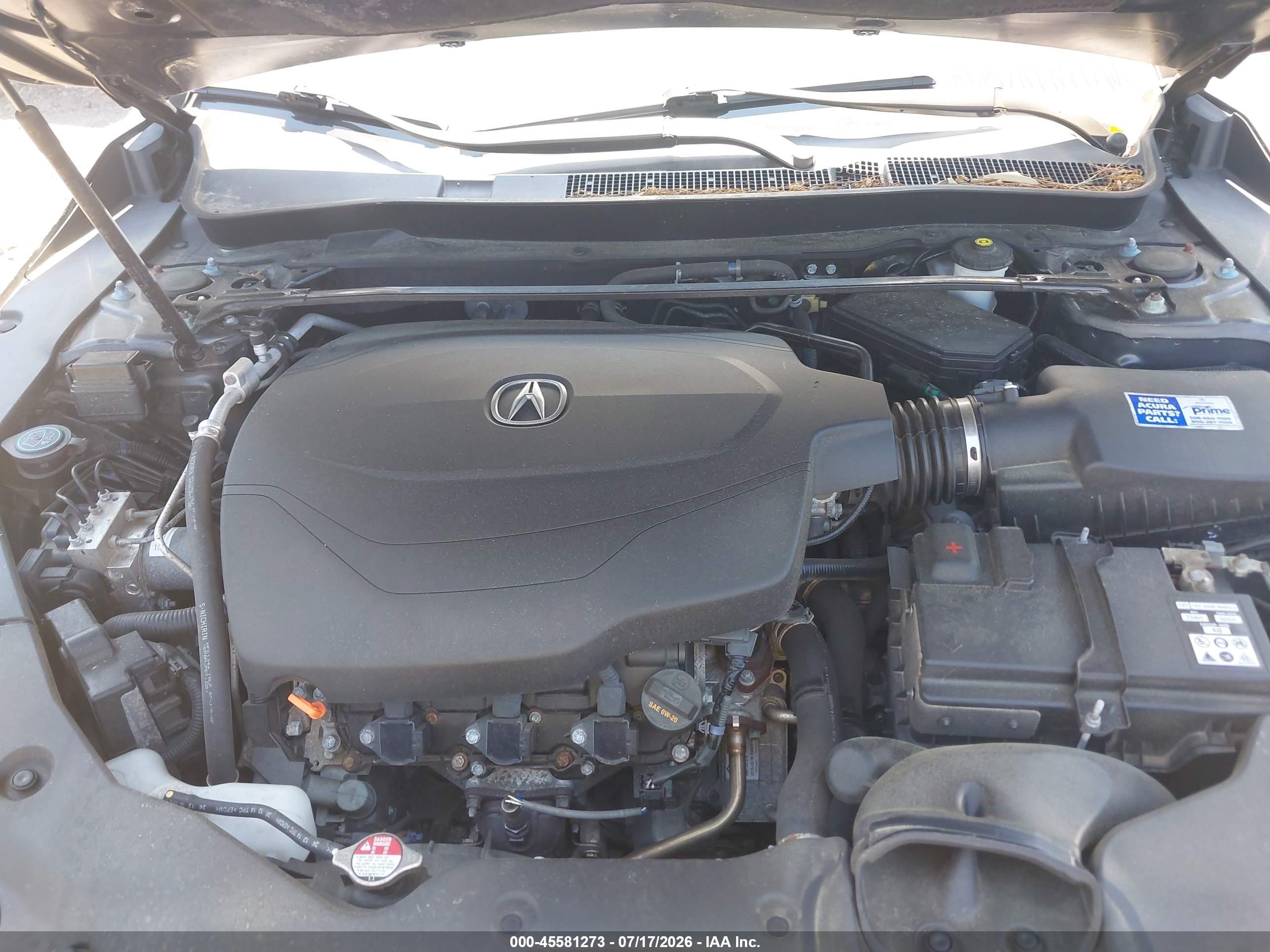 2015 Acura Tlx V6 Tech Gray vin: 19UUB3F52FA008167