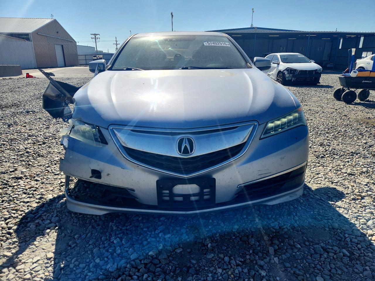 2015 Acura Tlx Tech Silver vin: 19UUB3F53FA800425