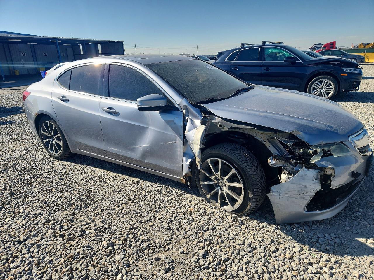 2015 Acura Tlx Tech Silver vin: 19UUB3F53FA800425