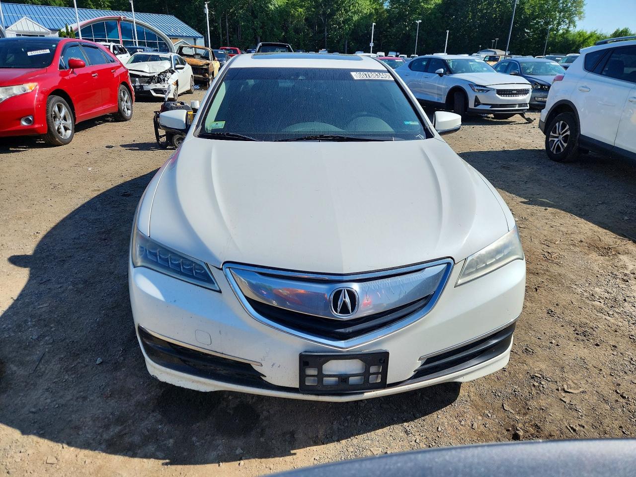 2015 Acura Tlx Tech White vin: 19UUB3F54FA000913