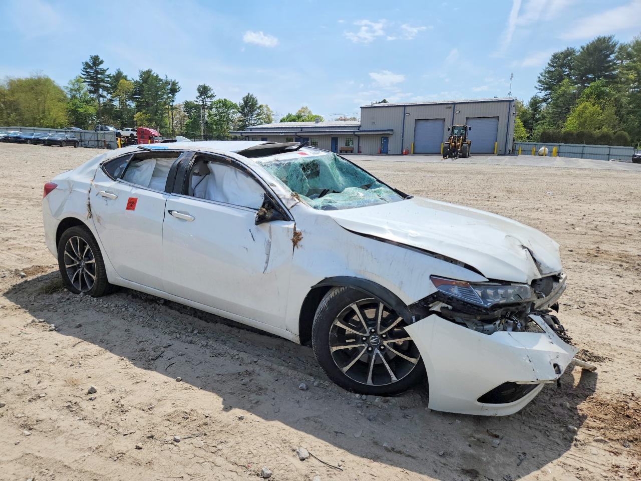 2015 Acura Tlx Tech White vin: 19UUB3F54FA010132