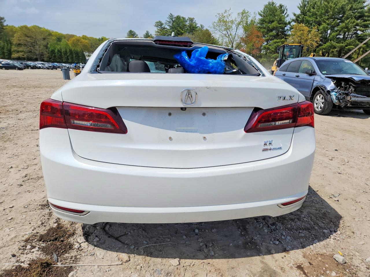 2015 Acura Tlx Tech White vin: 19UUB3F54FA010132