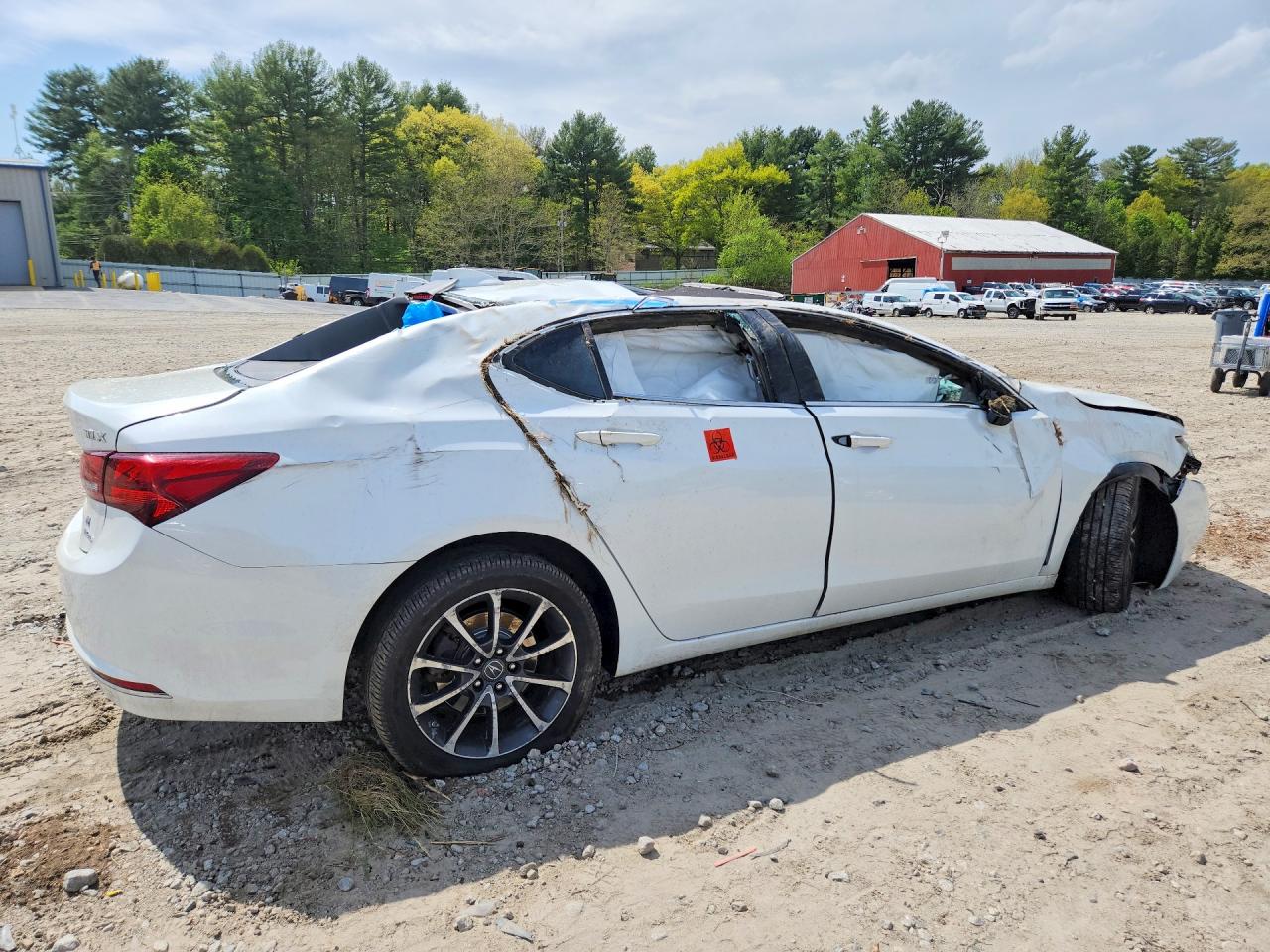 2015 Acura Tlx Tech White vin: 19UUB3F54FA010132