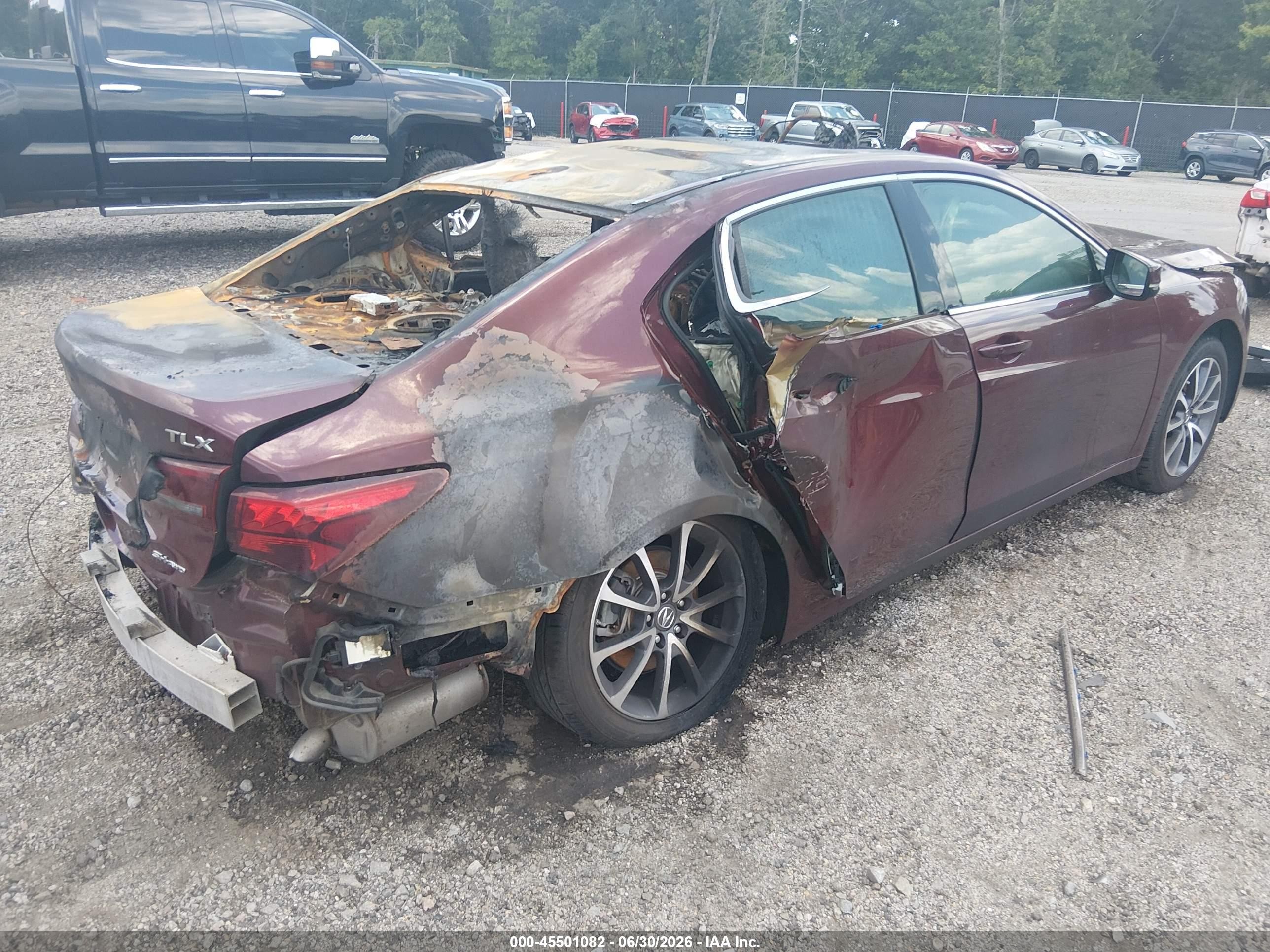 2015 Acura Tlx V6 Tech Red vin: 19UUB3F55FA000712
