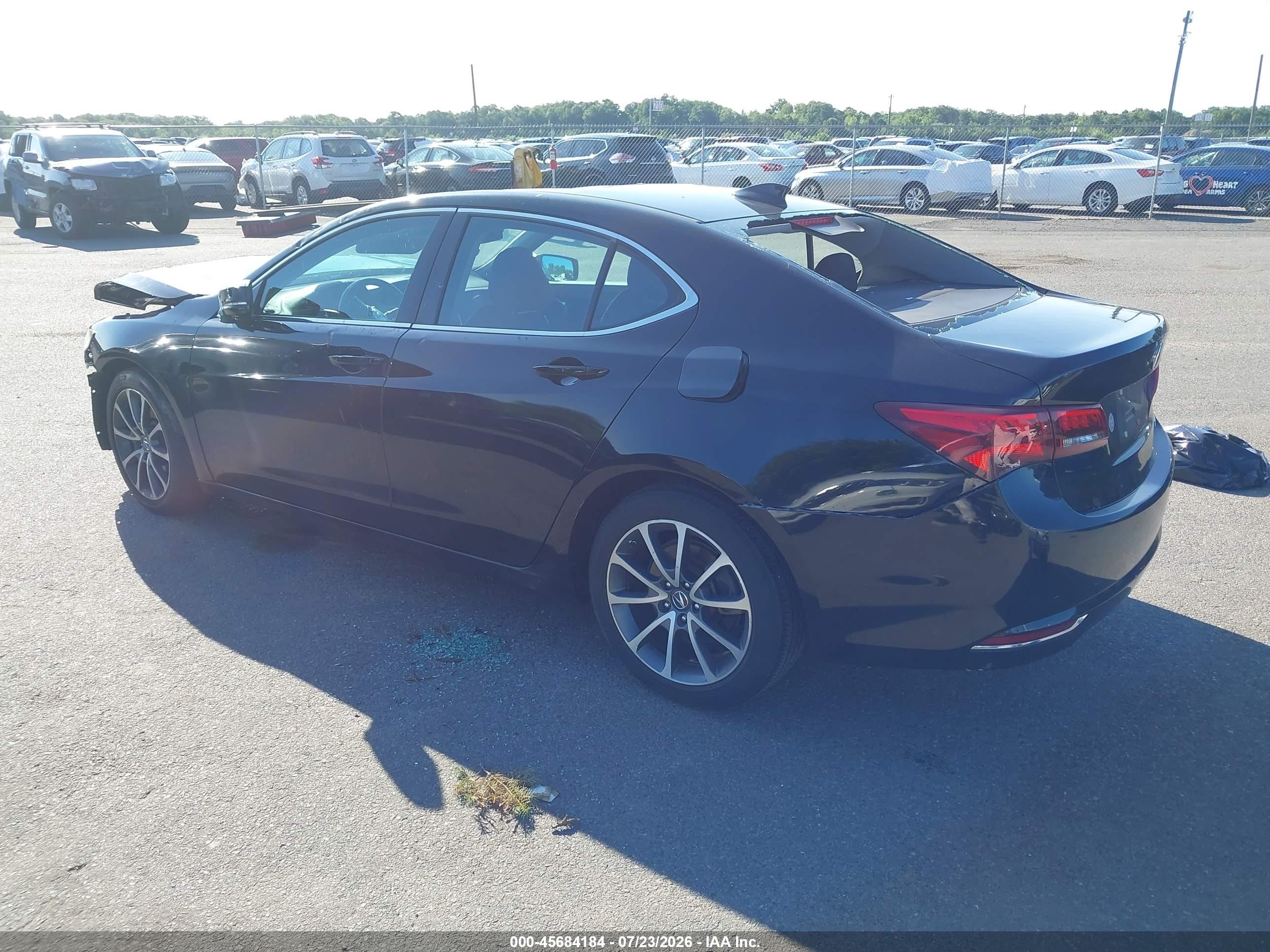 2015 Acura Tlx V6 Tech Black vin: 19UUB3F55FA002072
