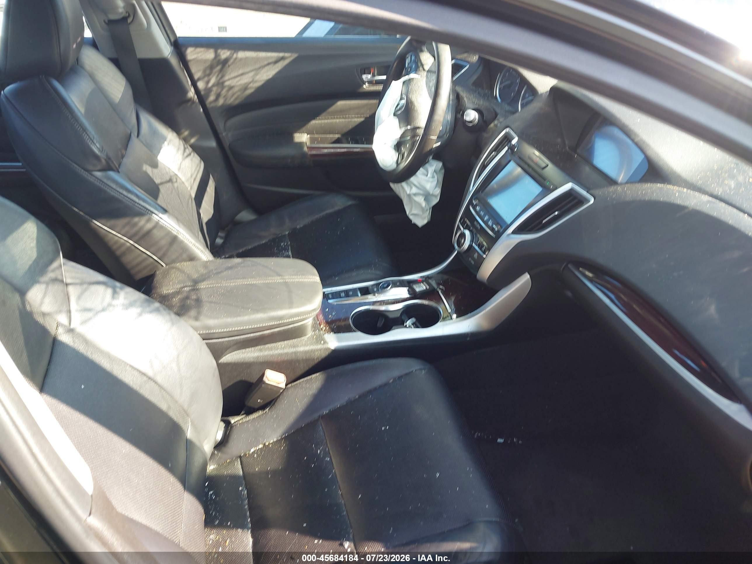 2015 Acura Tlx V6 Tech Black vin: 19UUB3F55FA002072