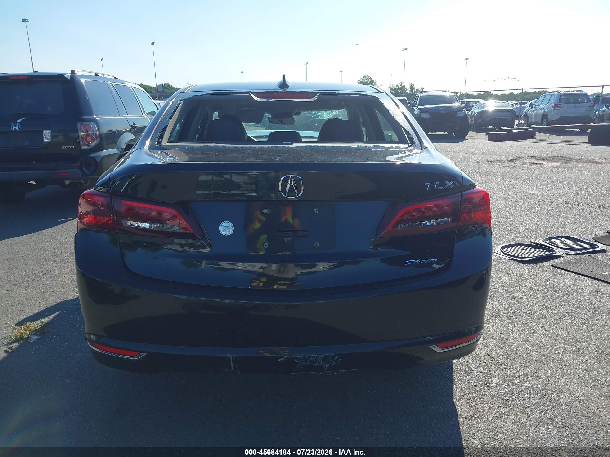 2015 Acura Tlx V6 Tech Black vin: 19UUB3F55FA002072