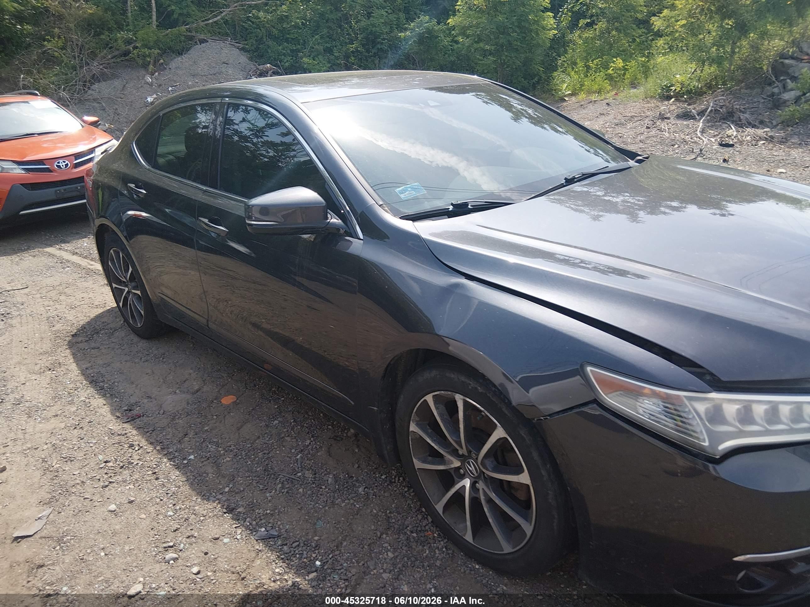 2015 Acura Tlx V6 Tech Black vin: 19UUB3F55FA005537
