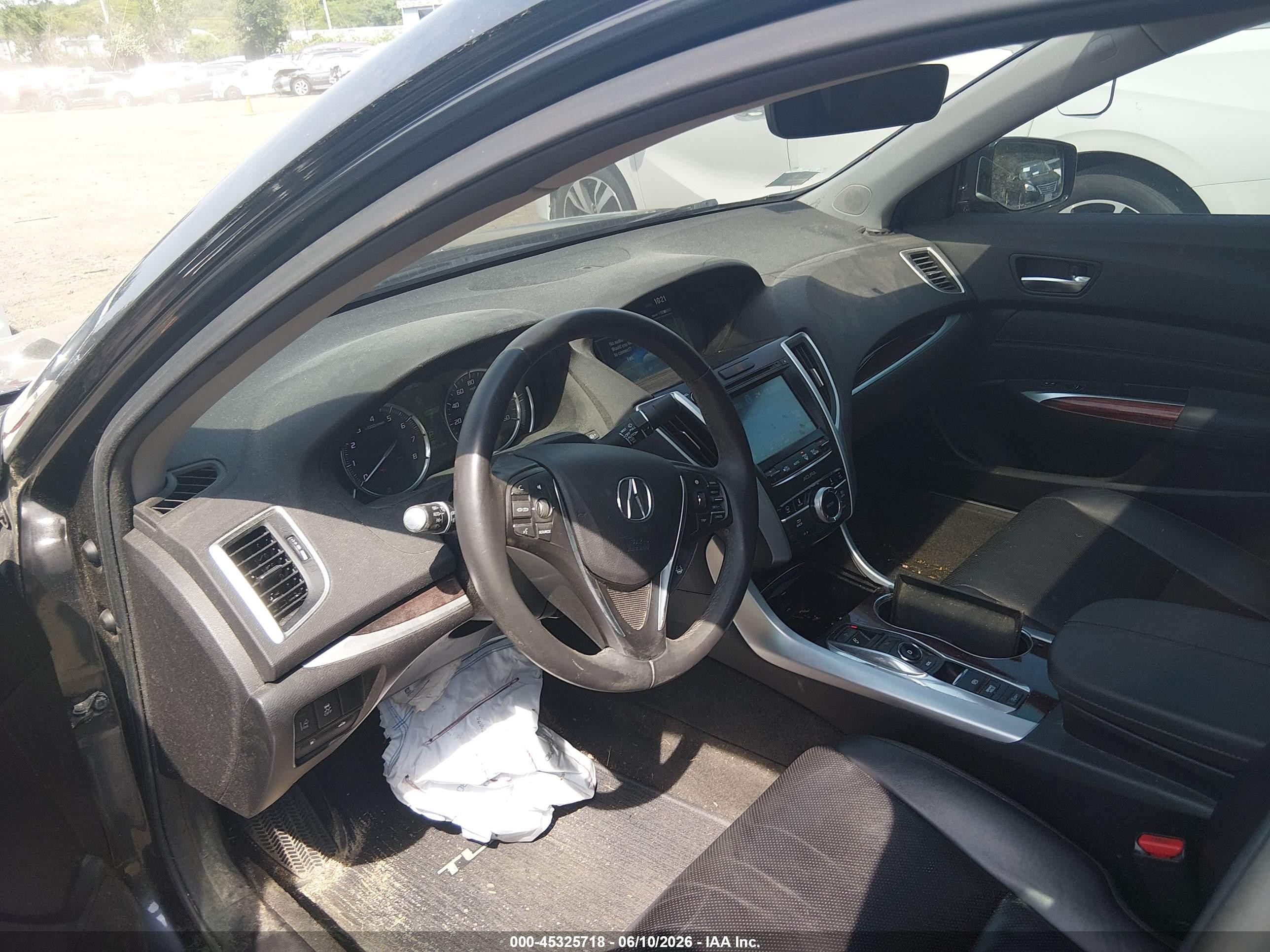 2015 Acura Tlx V6 Tech Black vin: 19UUB3F55FA005537