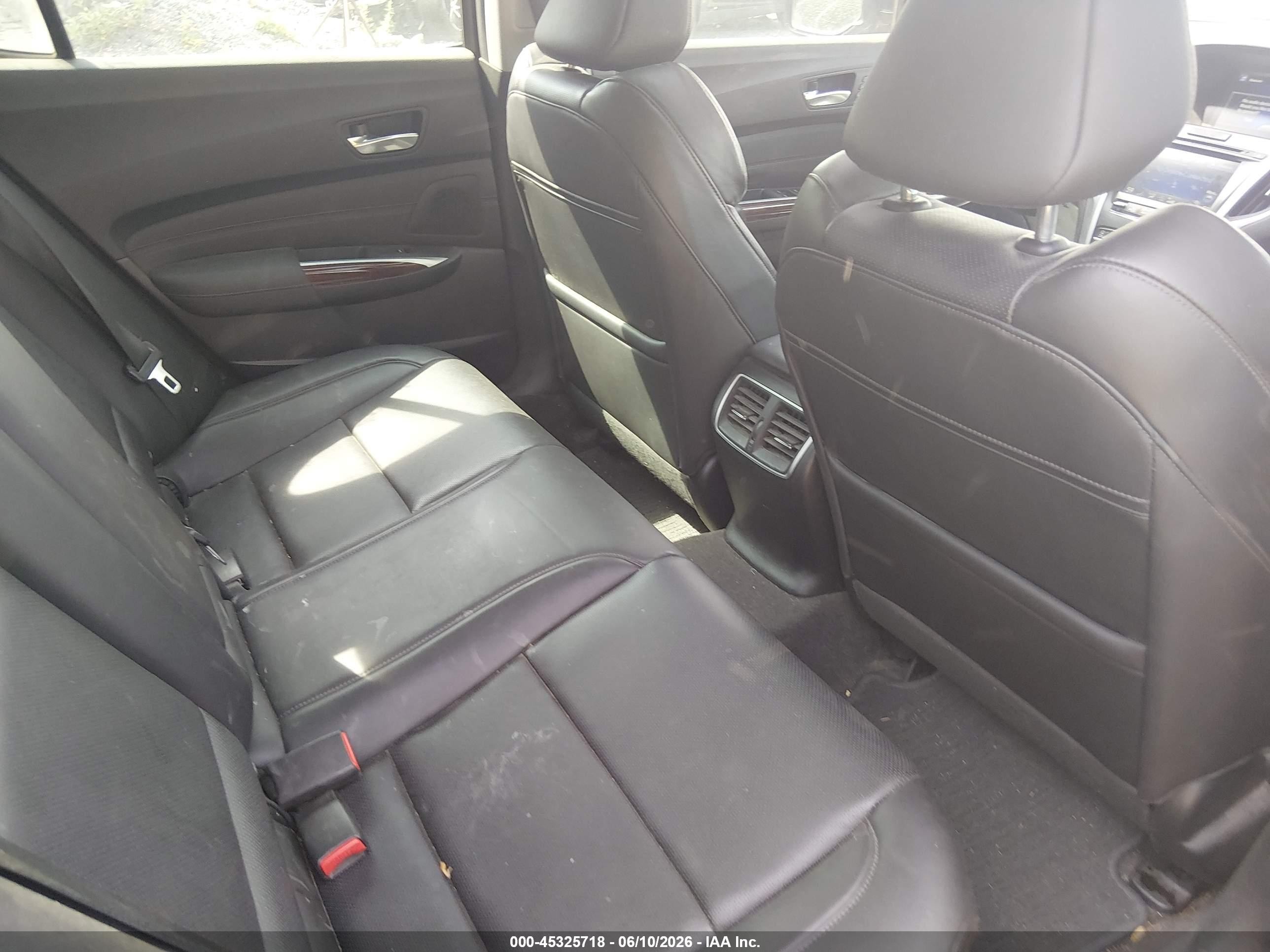 2015 Acura Tlx V6 Tech Black vin: 19UUB3F55FA005537