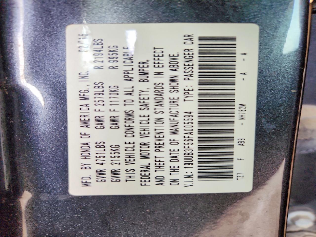 2015 Acura Tlx Tech Charcoal vin: 19UUB3F56FA005594