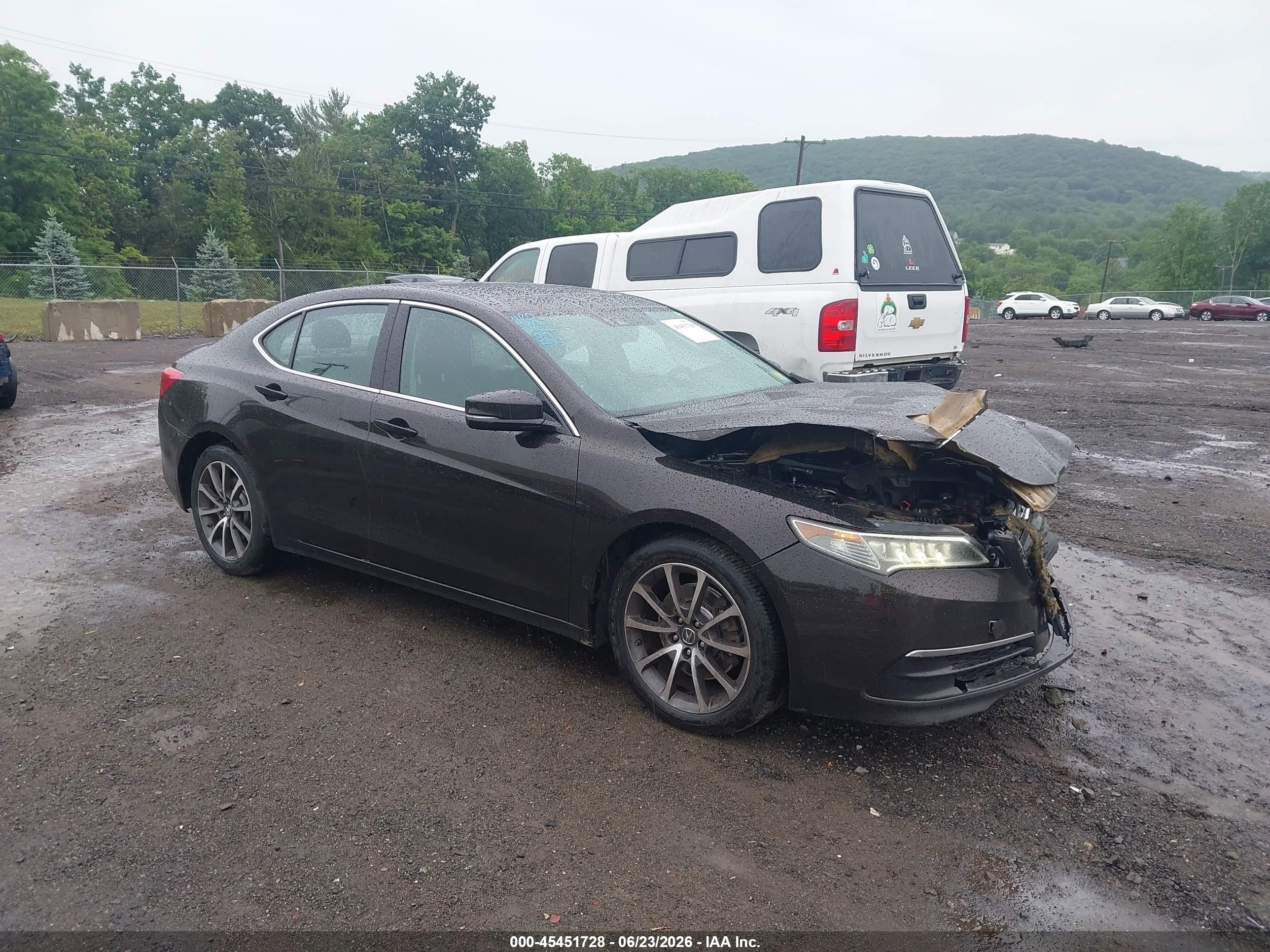 2015 Acura Tlx Tech Black vin: 19UUB3F56FA009516