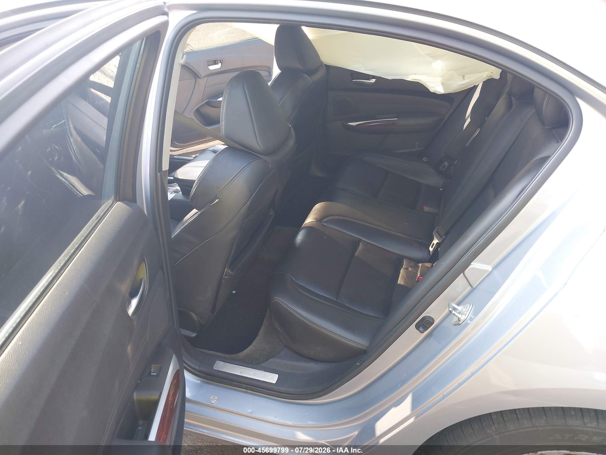 2015 Acura Tlx V6 Tech Серебряный vin: 19UUB3F57FA008620