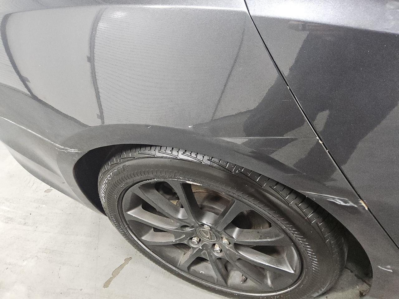 2015 Acura Tlx Tech Gray vin: 19UUB3F57FA009265 Damage: Right Qtr Panel, Dent(S) W/ Paint Dmg, > 12 Inches