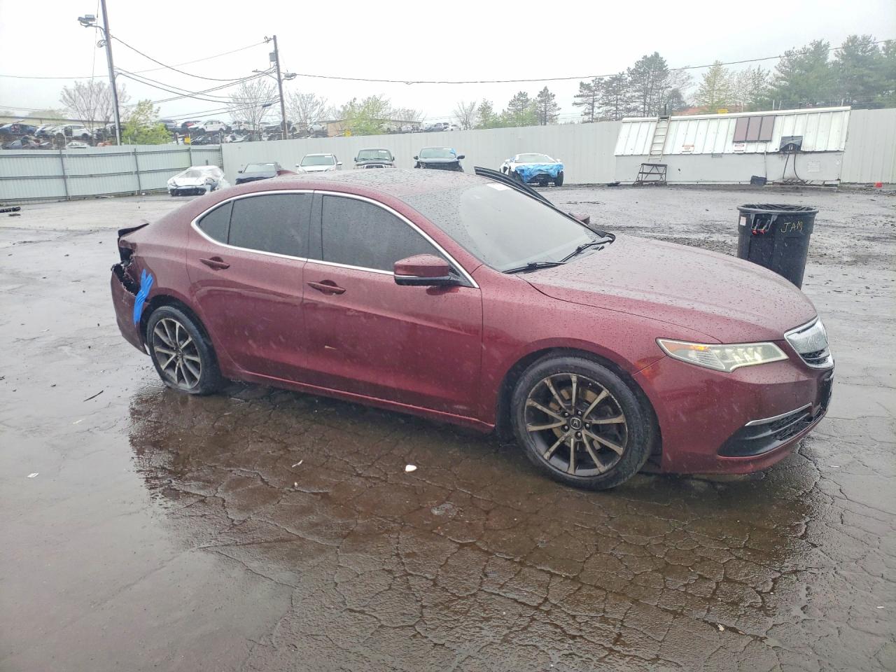 2015 Acura Tlx Tech Maroon vin: 19UUB3F57FA010240