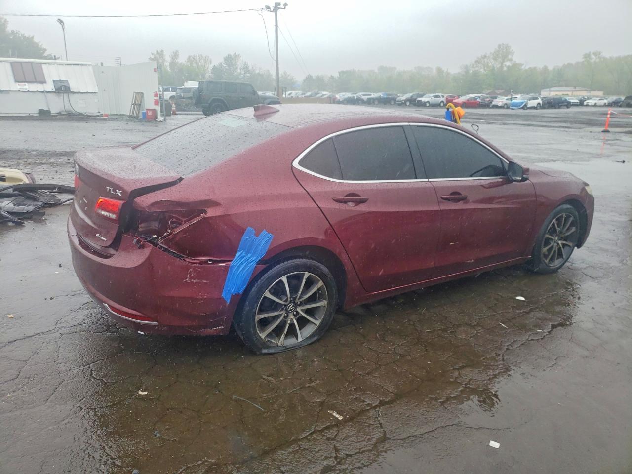 2015 Acura Tlx Tech Maroon vin: 19UUB3F57FA010240