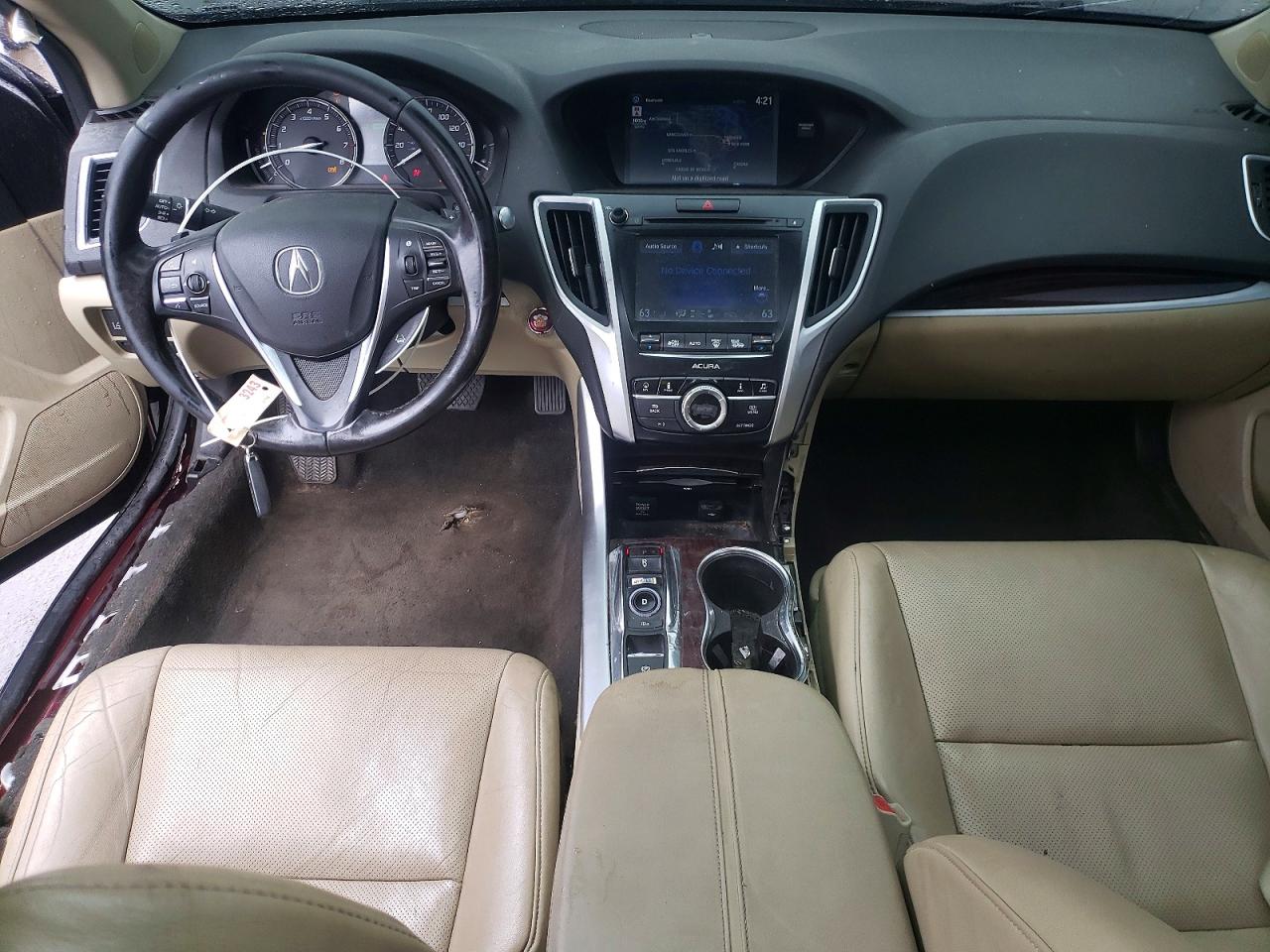 2015 Acura Tlx Tech Maroon vin: 19UUB3F57FA010240