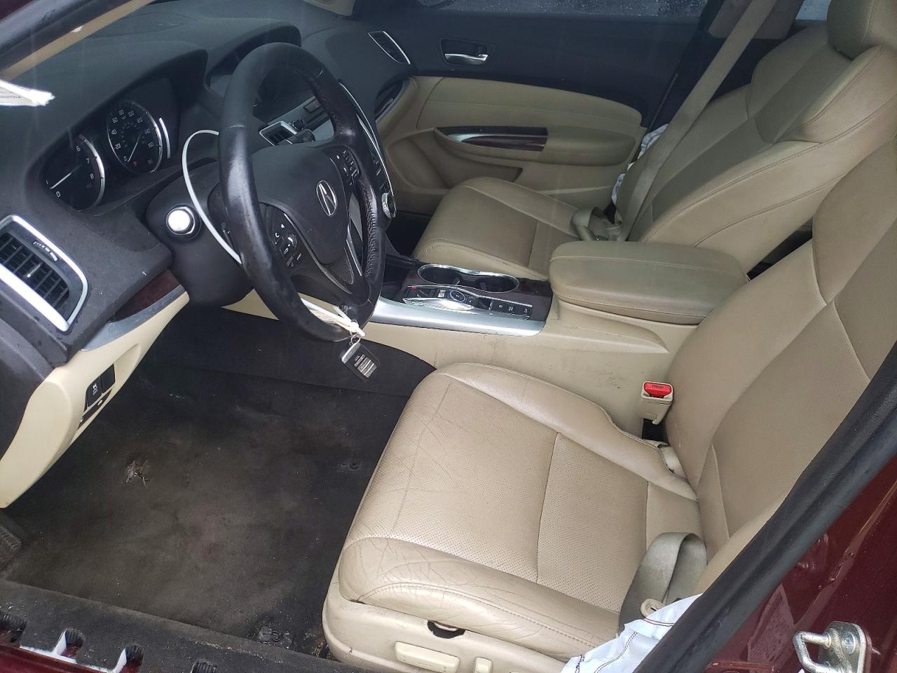 2015 Acura Tlx Tech Maroon vin: 19UUB3F57FA010240
