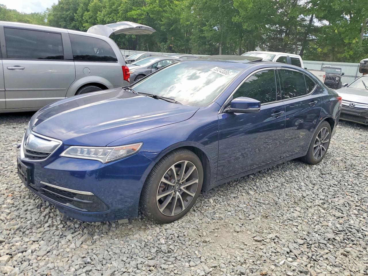 2015 Acura Tlx Tech Blue vin: 19UUB3F58FA007038