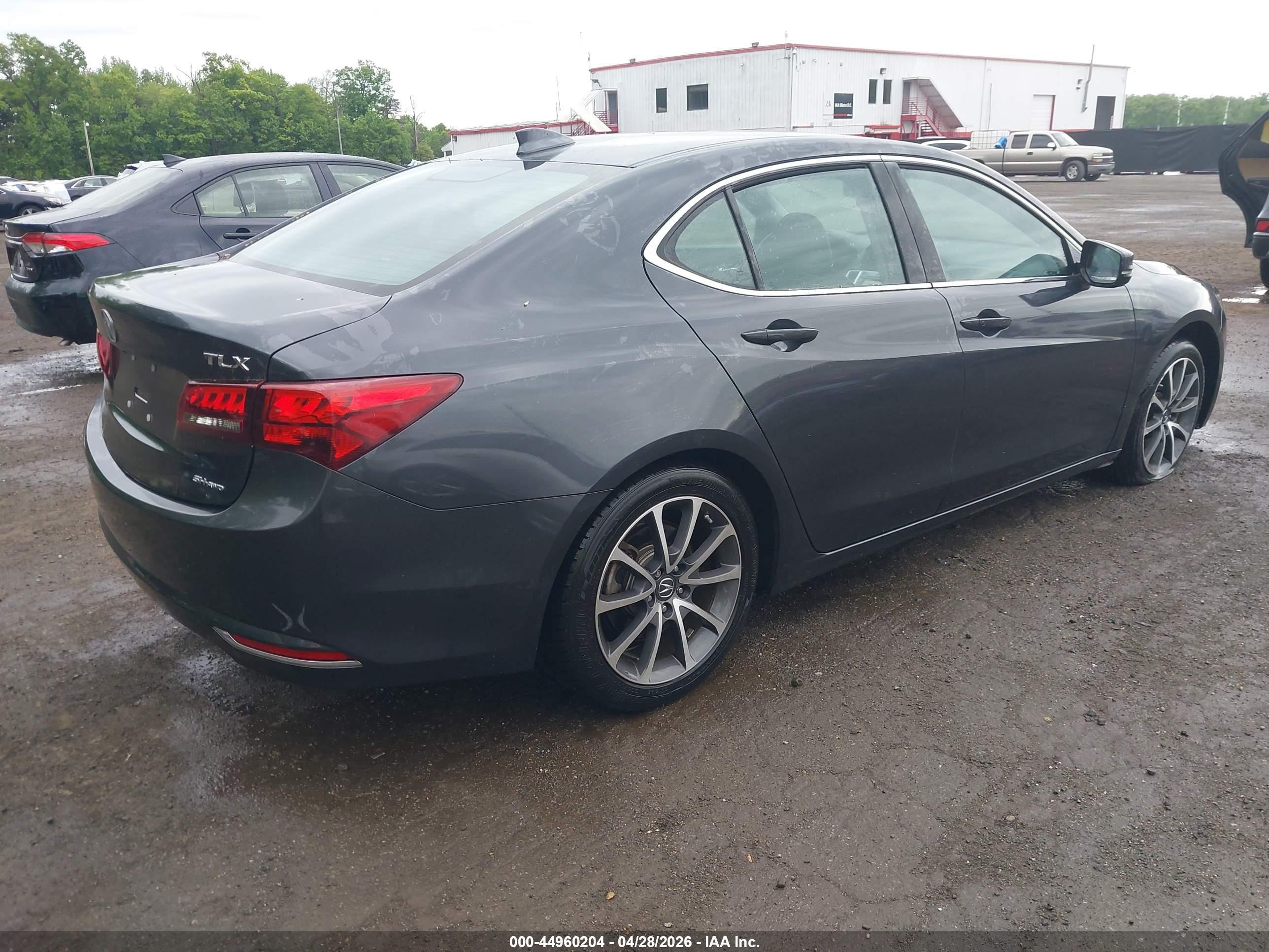 2015 Acura Tlx V6 Tech Black vin: 19UUB3F58FA007654