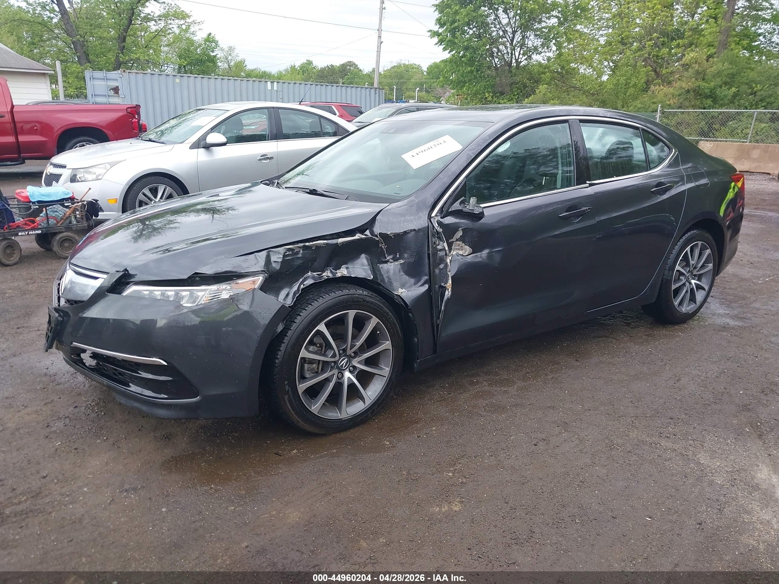 2015 Acura Tlx V6 Tech Black vin: 19UUB3F58FA007654