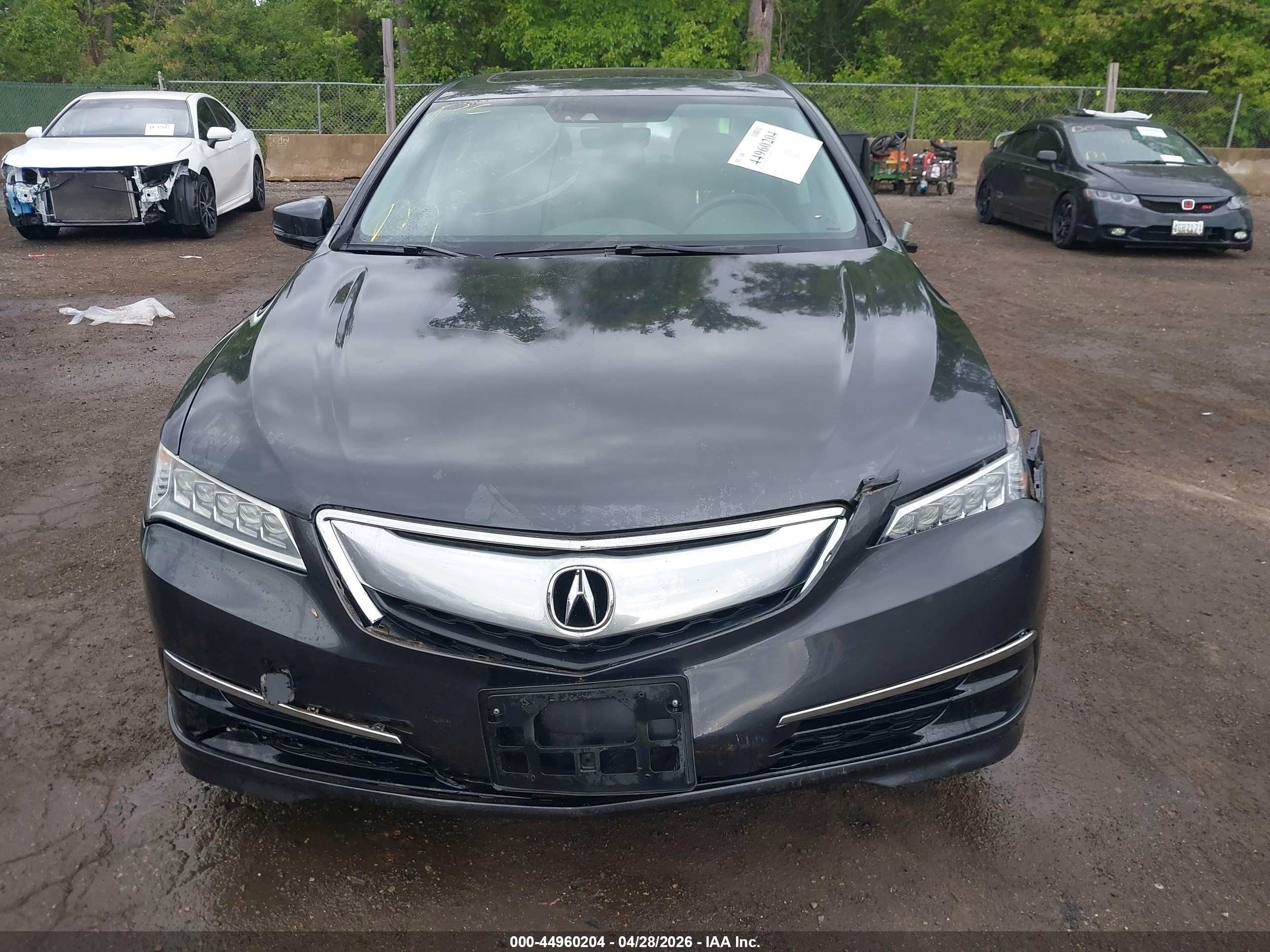 2015 Acura Tlx V6 Tech Black vin: 19UUB3F58FA007654