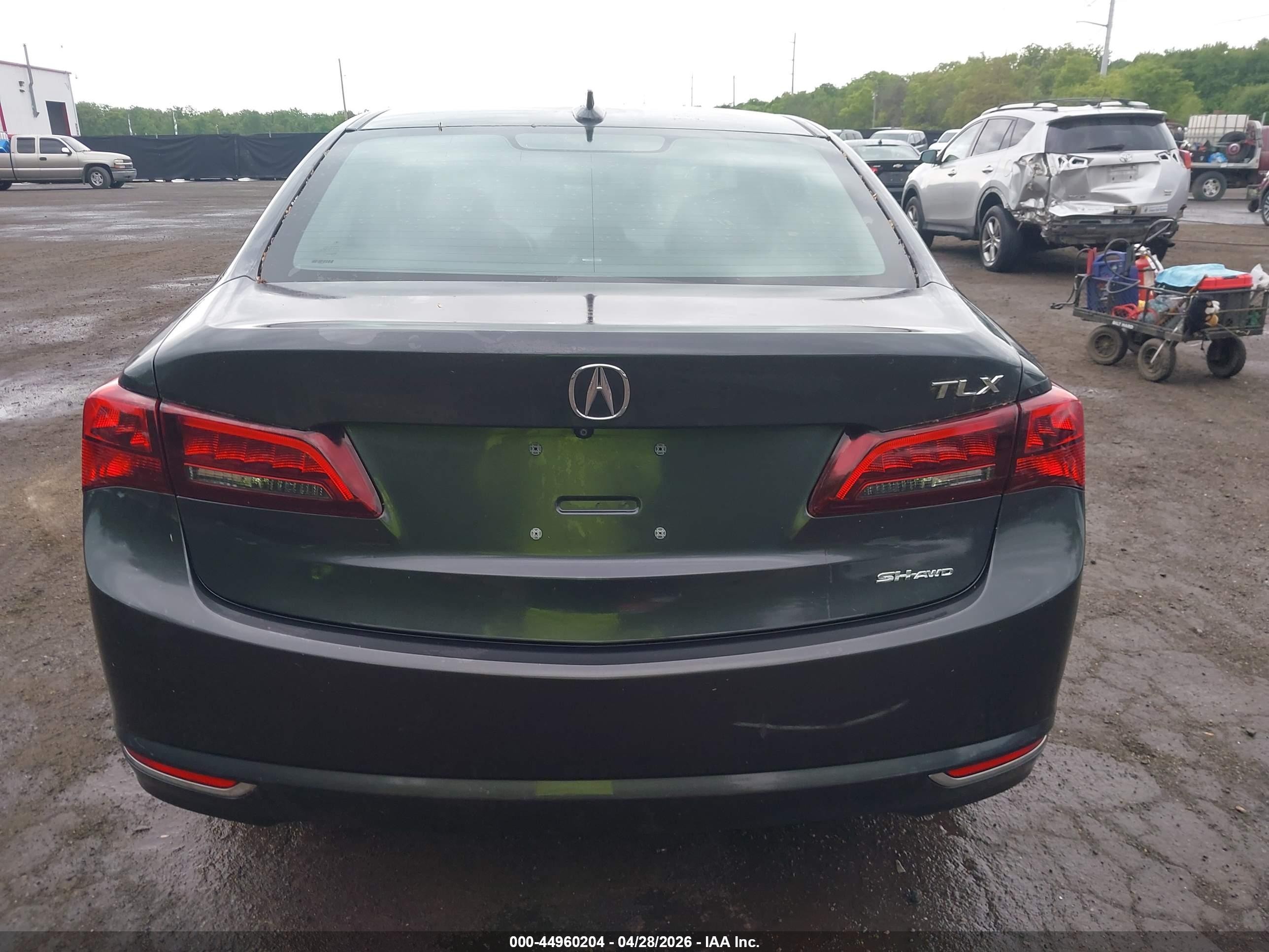 2015 Acura Tlx V6 Tech Black vin: 19UUB3F58FA007654