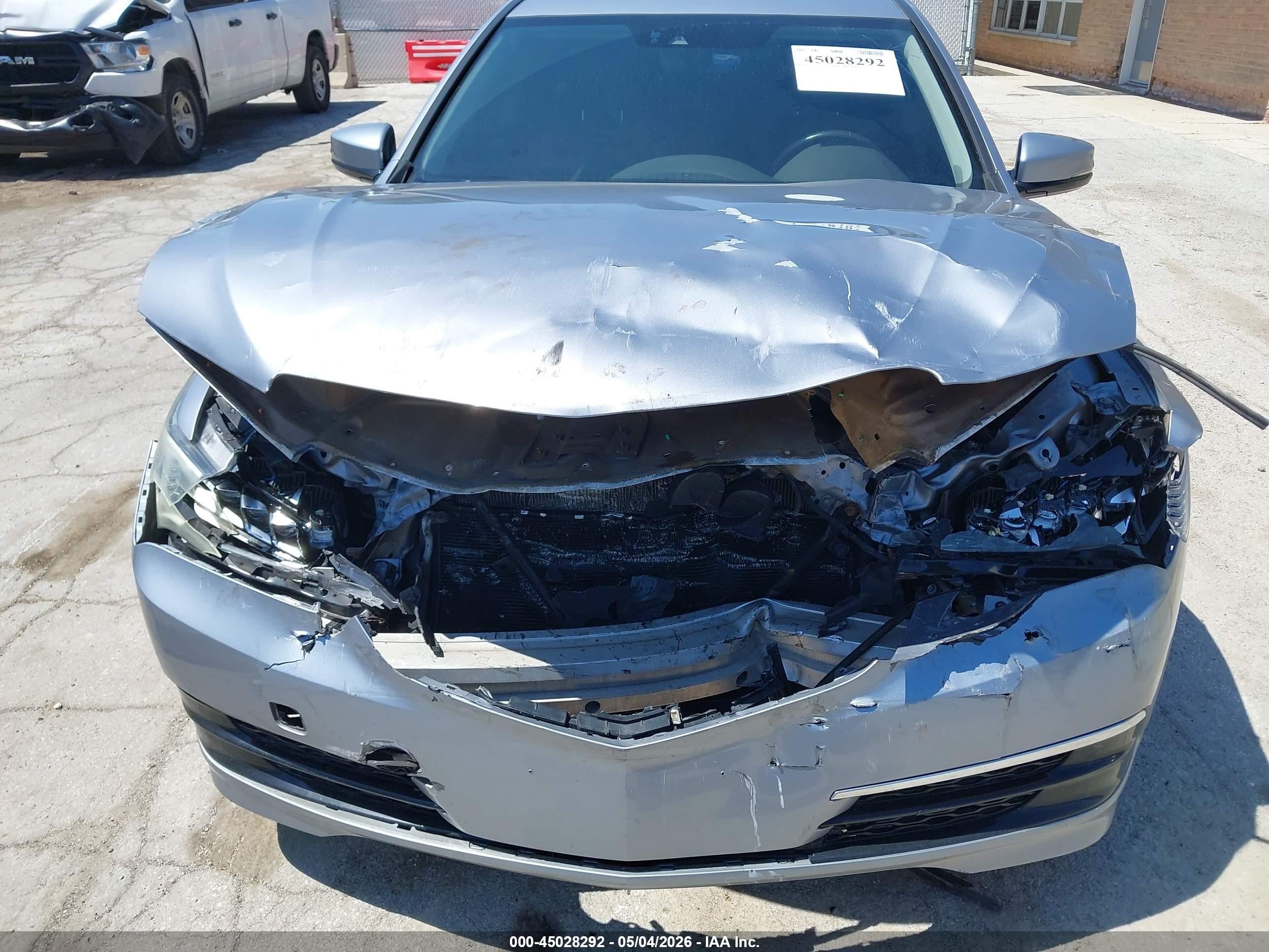 2015 Acura Tlx V6 Tech Silver vin: 19UUB3F59FA005914