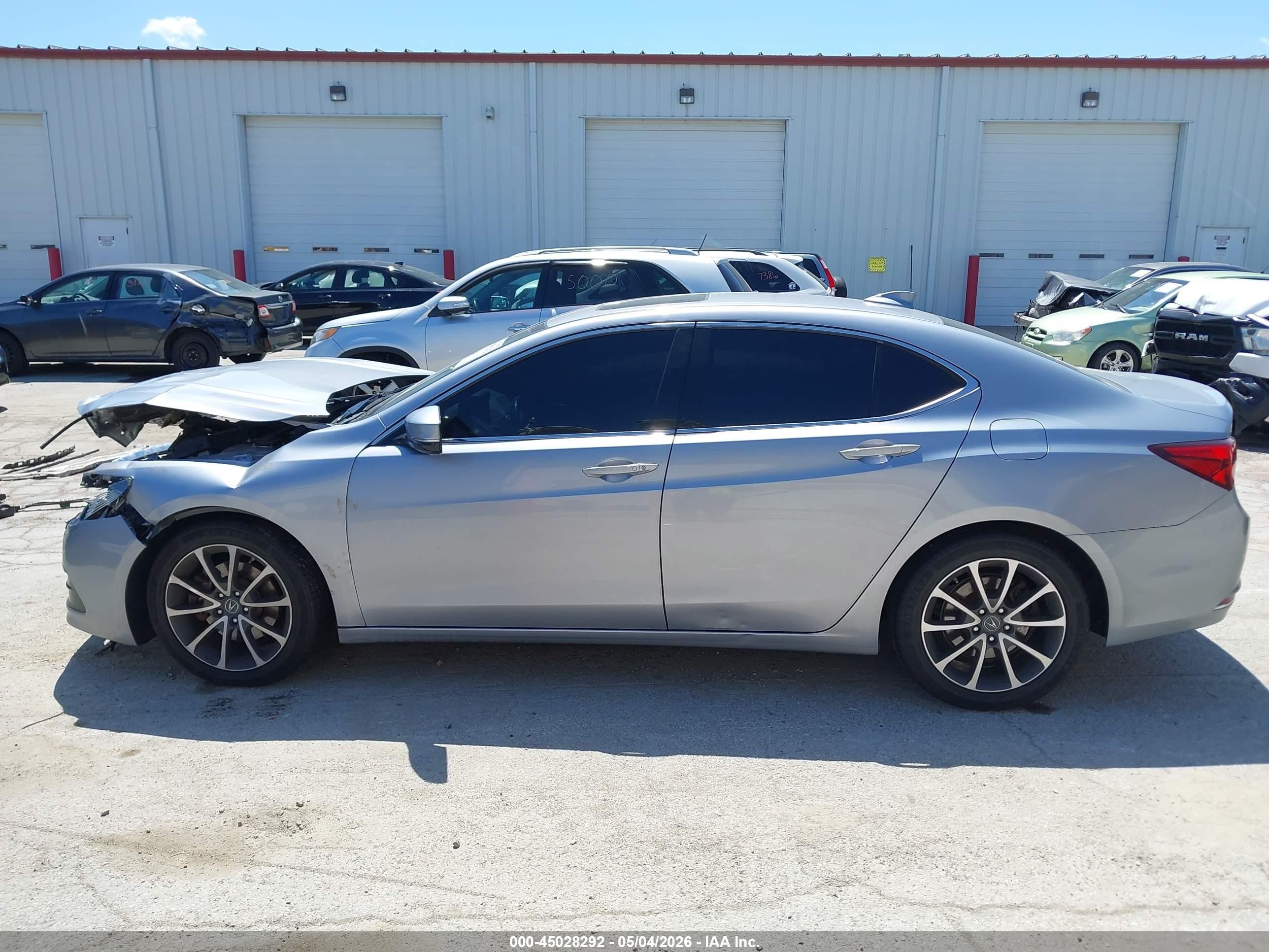 2015 Acura Tlx V6 Tech Silver vin: 19UUB3F59FA005914