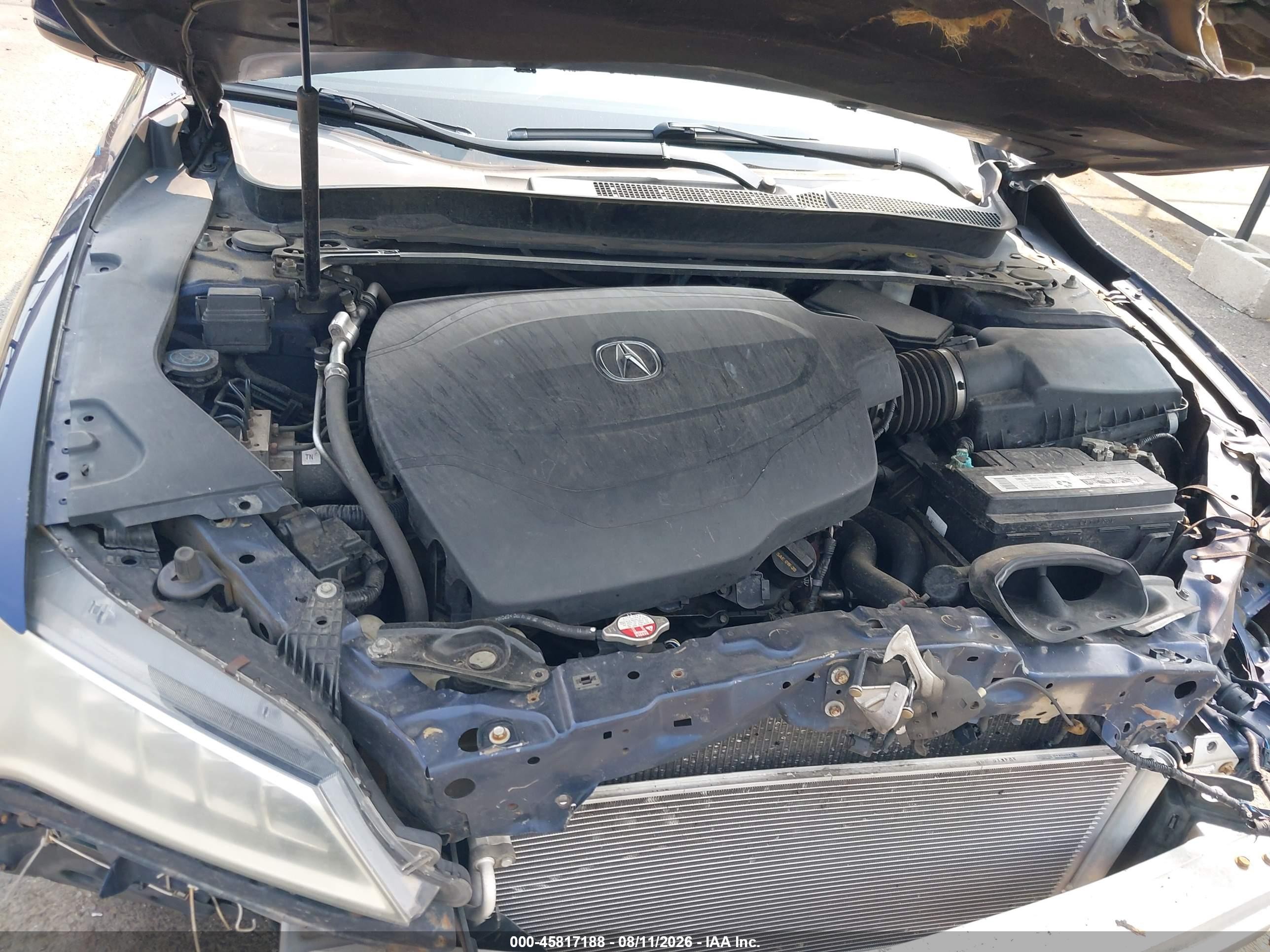 2015 Acura Tlx V6 Tech Blue vin: 19UUB3F59FA010420