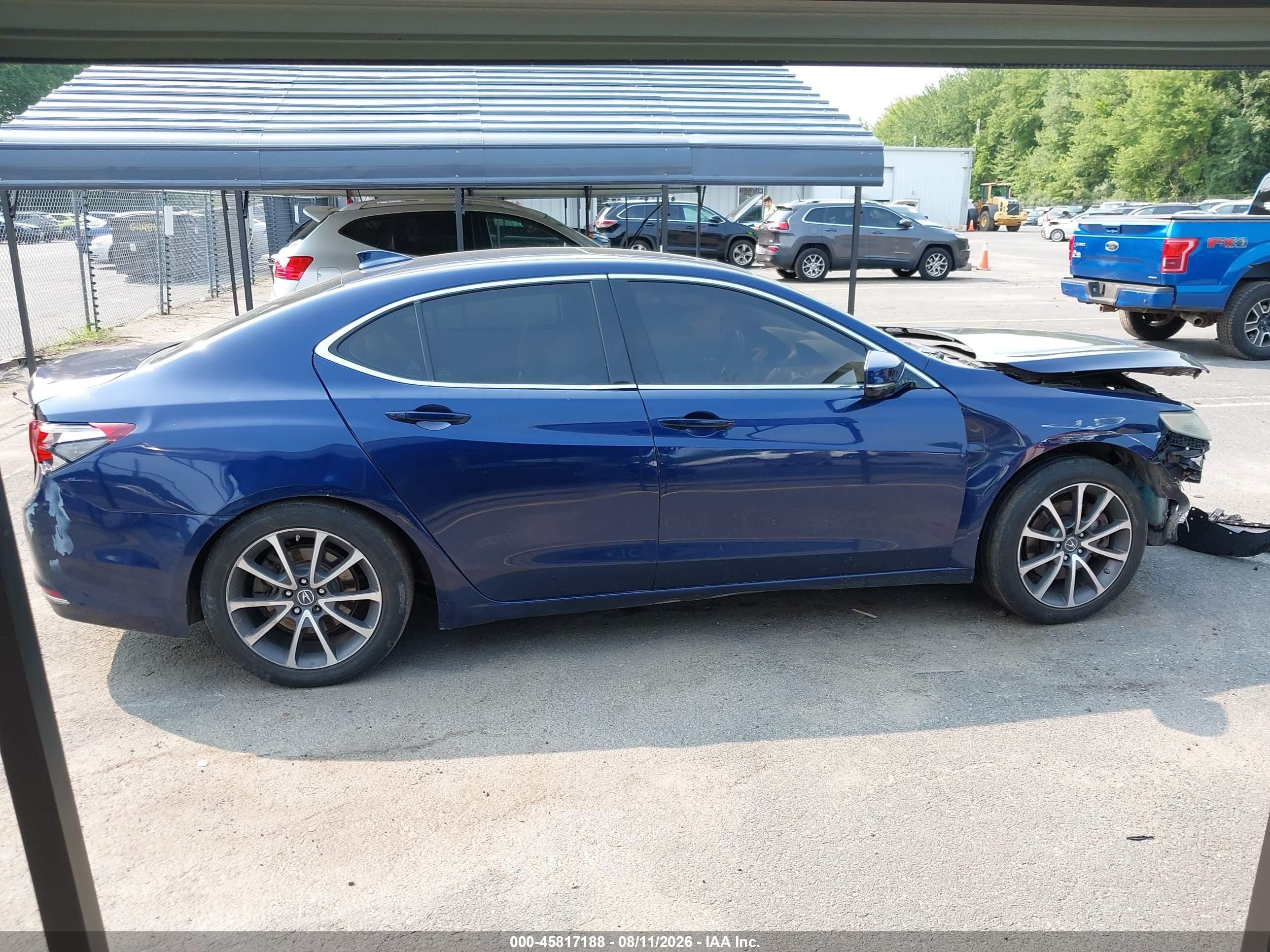2015 Acura Tlx V6 Tech Blue vin: 19UUB3F59FA010420