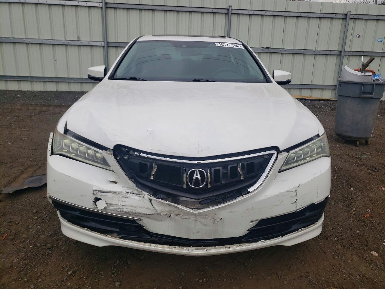 2016 Acura Tlx Tech Белый vin: 19UUB3F59GA001069