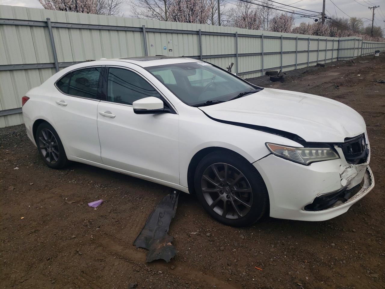 2016 Acura Tlx Tech Белый vin: 19UUB3F59GA001069