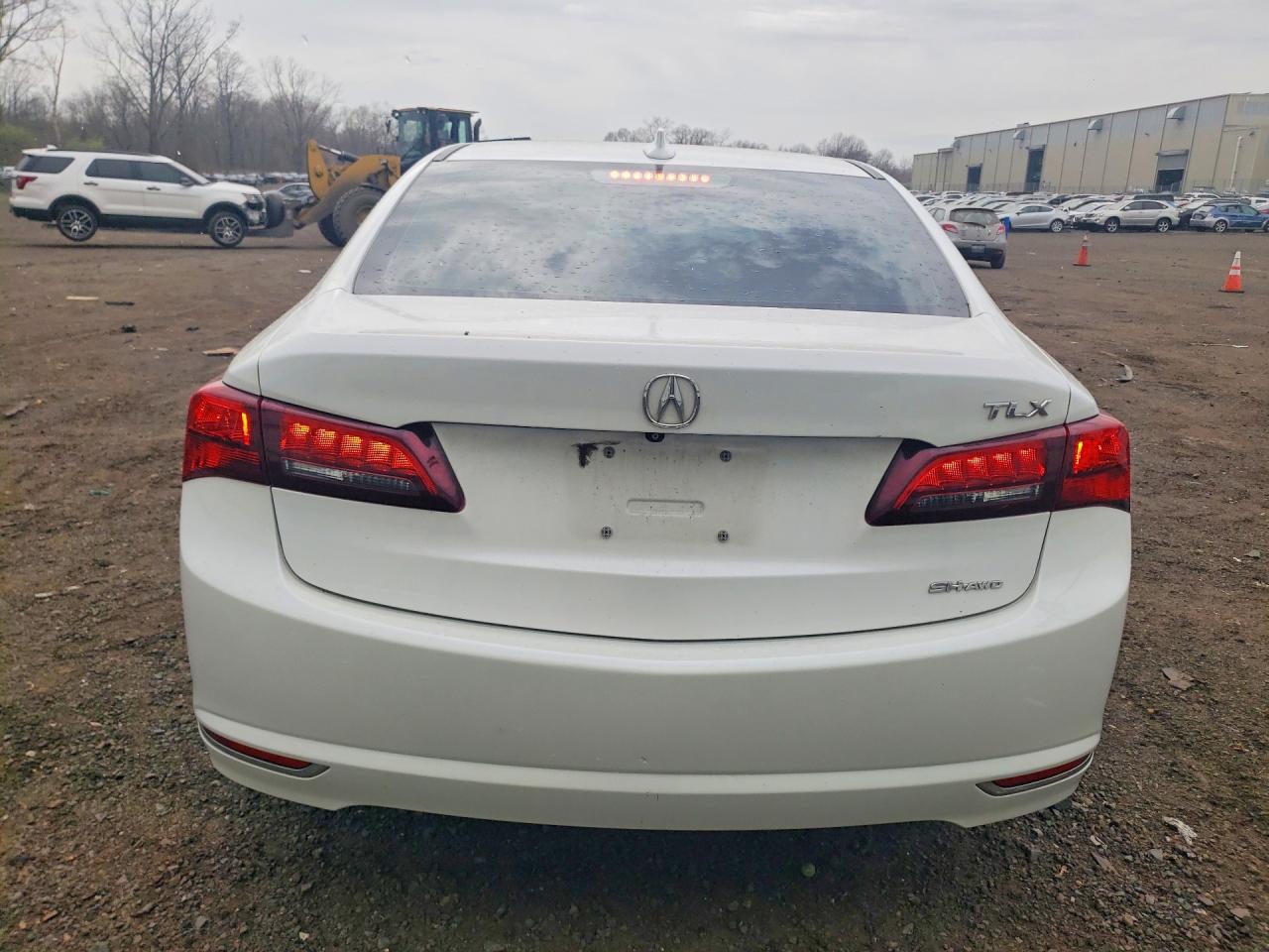 2016 Acura Tlx Tech Белый vin: 19UUB3F59GA001069