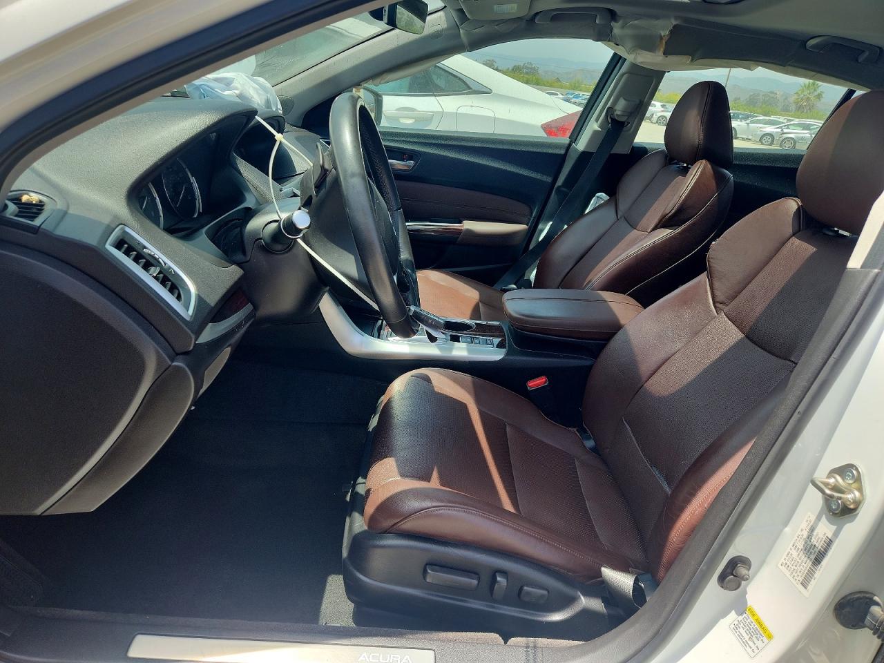 2015 Acura Tlx Tech Белый vin: 19UUB3F5XFA000172