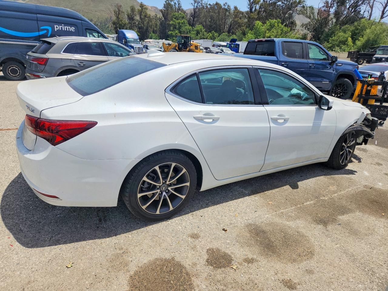 2015 Acura Tlx Tech Белый vin: 19UUB3F5XFA000172