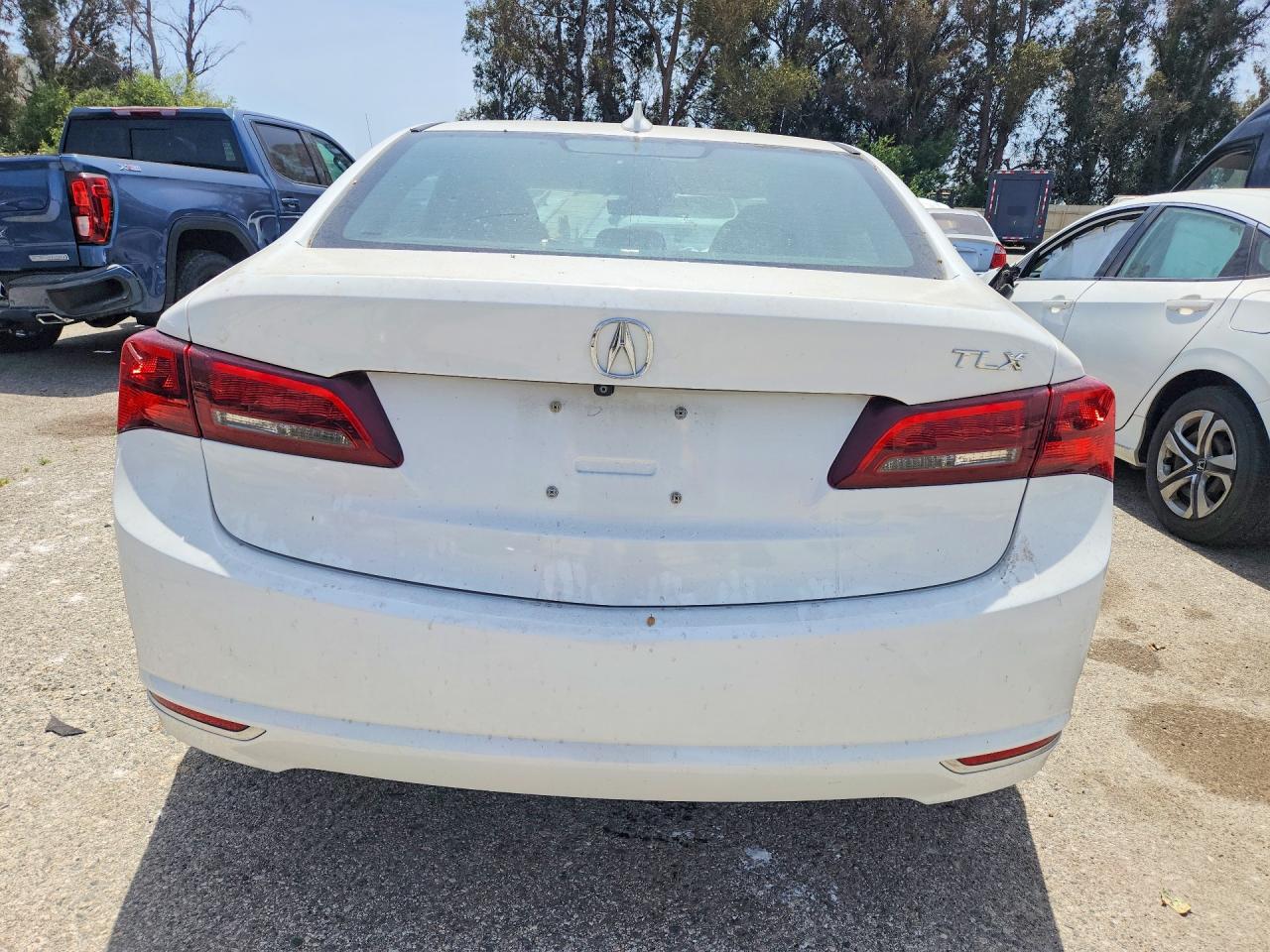 2015 Acura Tlx Tech Белый vin: 19UUB3F5XFA000172