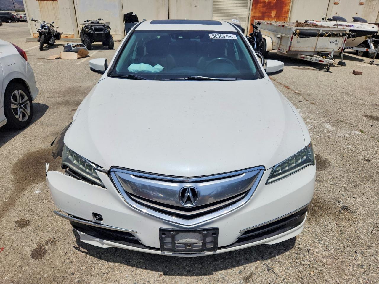 2015 Acura Tlx Tech Белый vin: 19UUB3F5XFA000172