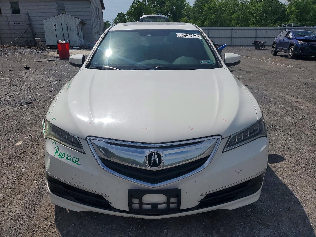 2015 Acura Tlx Tech White vin: 19UUB3F5XFA003248