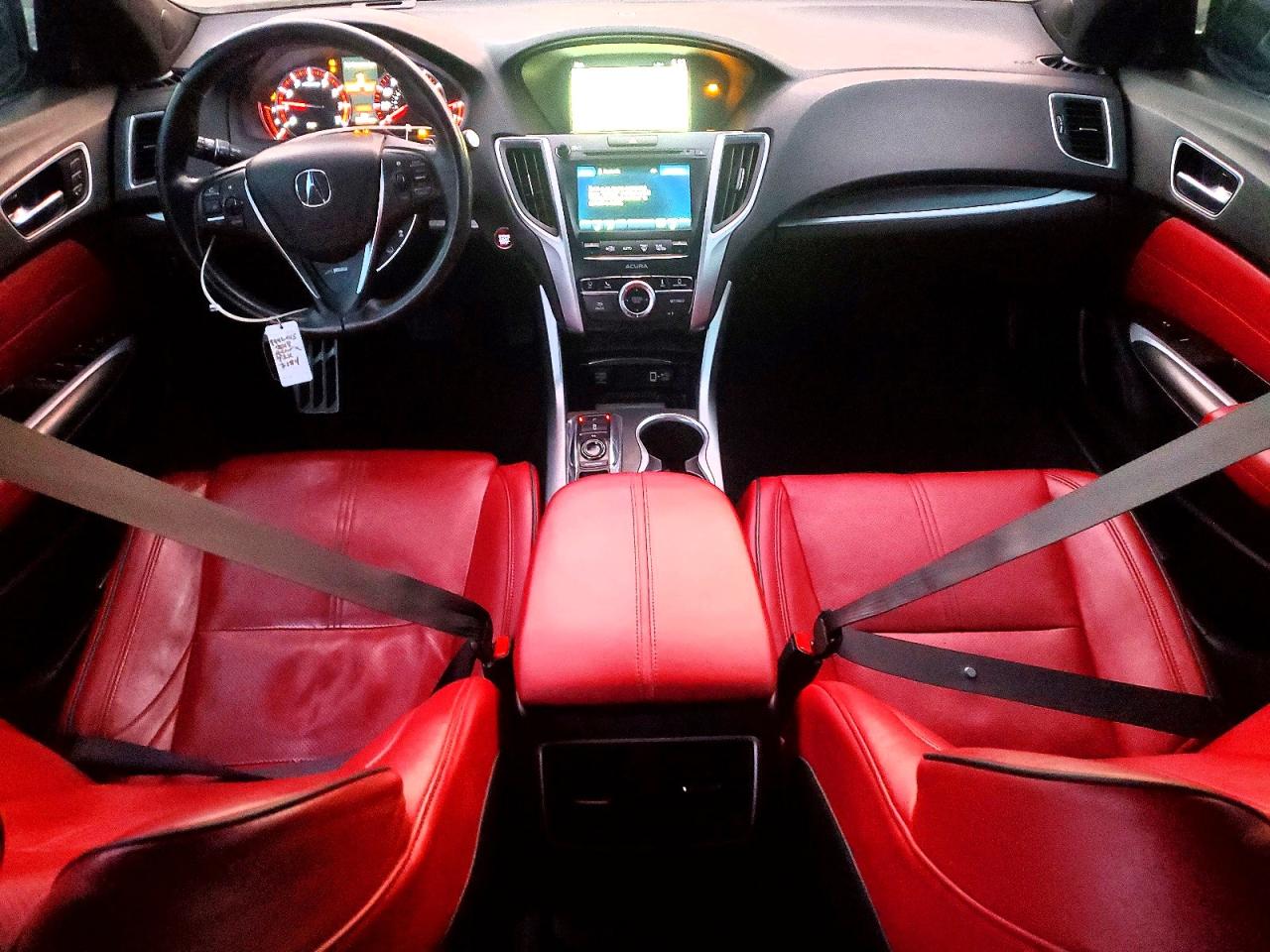 2018 Acura Tlx Tech+a Черный vin: 19UUB3F63JA002184
