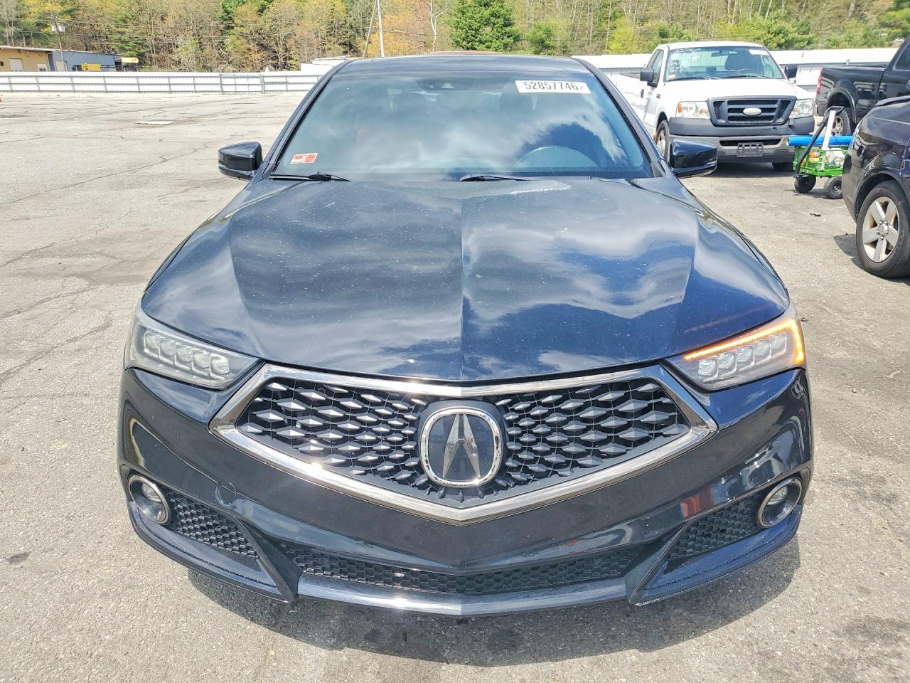 2019 Acura Tlx Technology Черный vin: 19UUB3F63KA004020
