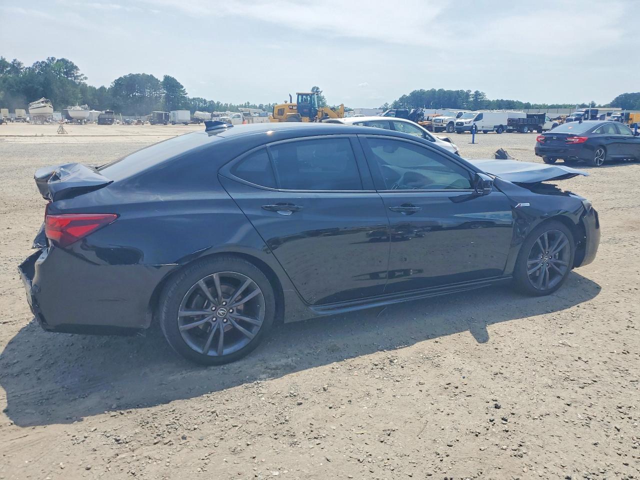 2018 Acura Tlx Tech+a Black vin: 19UUB3F64JA006843