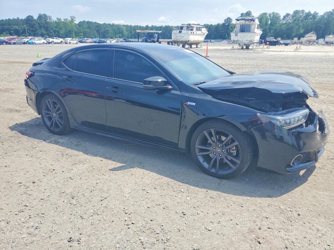 2018 Acura Tlx Tech+a Black vin: 19UUB3F64JA006843