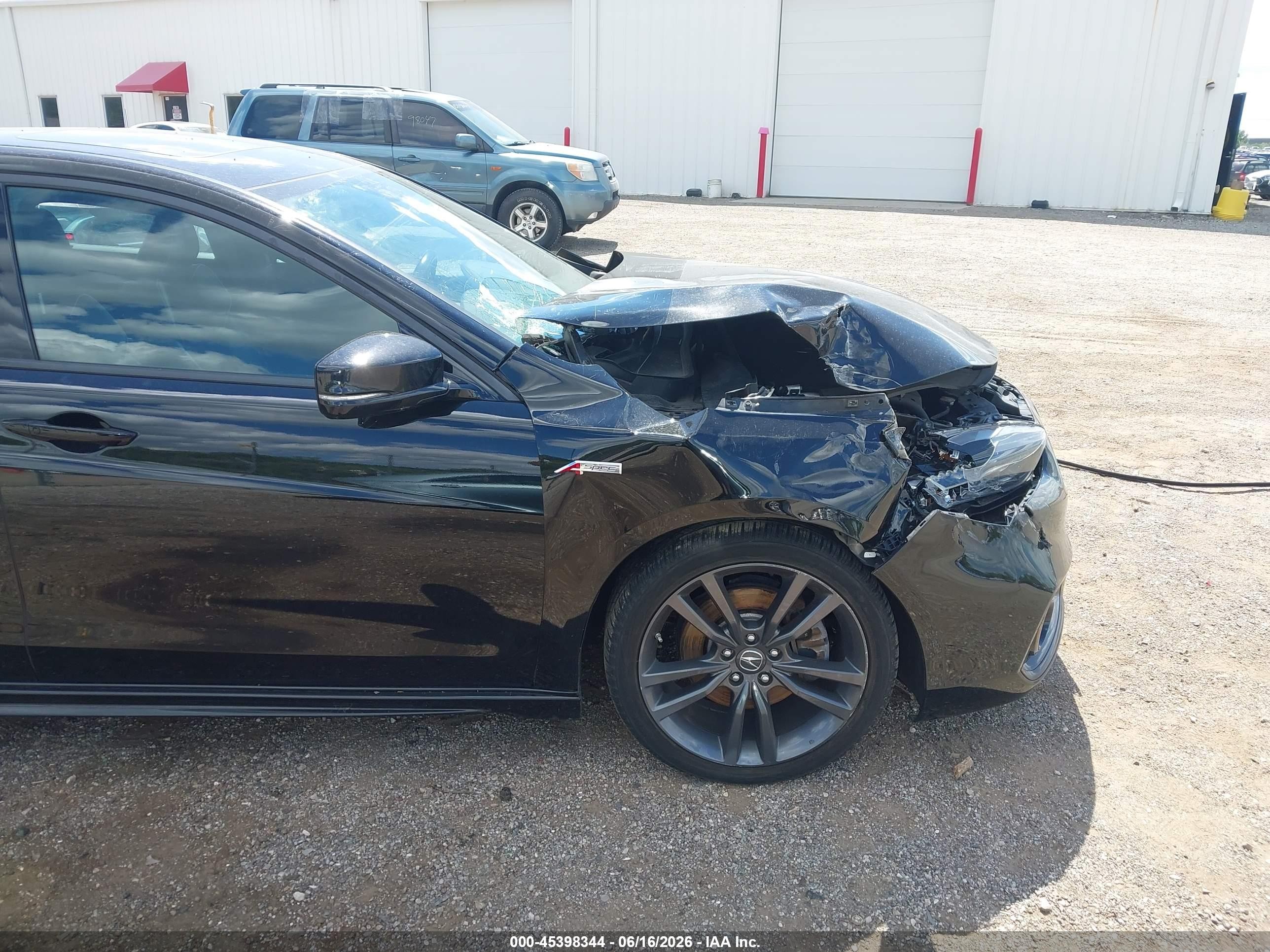 2018 Acura Tlx Tech   A-spec Pkgs Черный vin: 19UUB3F67JA001913