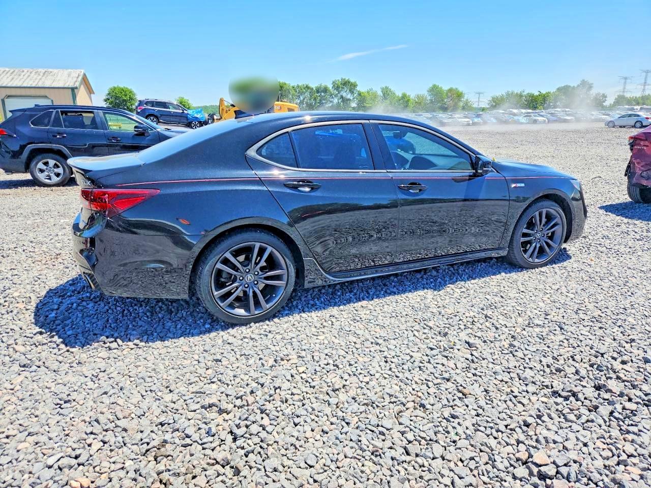 2019 Acura Tlx Black vin: 19UUB3F67KA002674