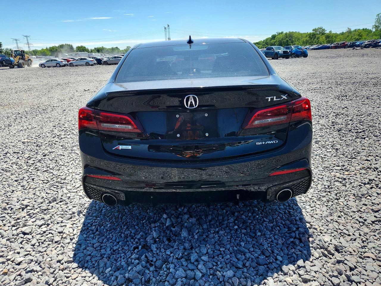 2019 Acura Tlx Black vin: 19UUB3F67KA002674