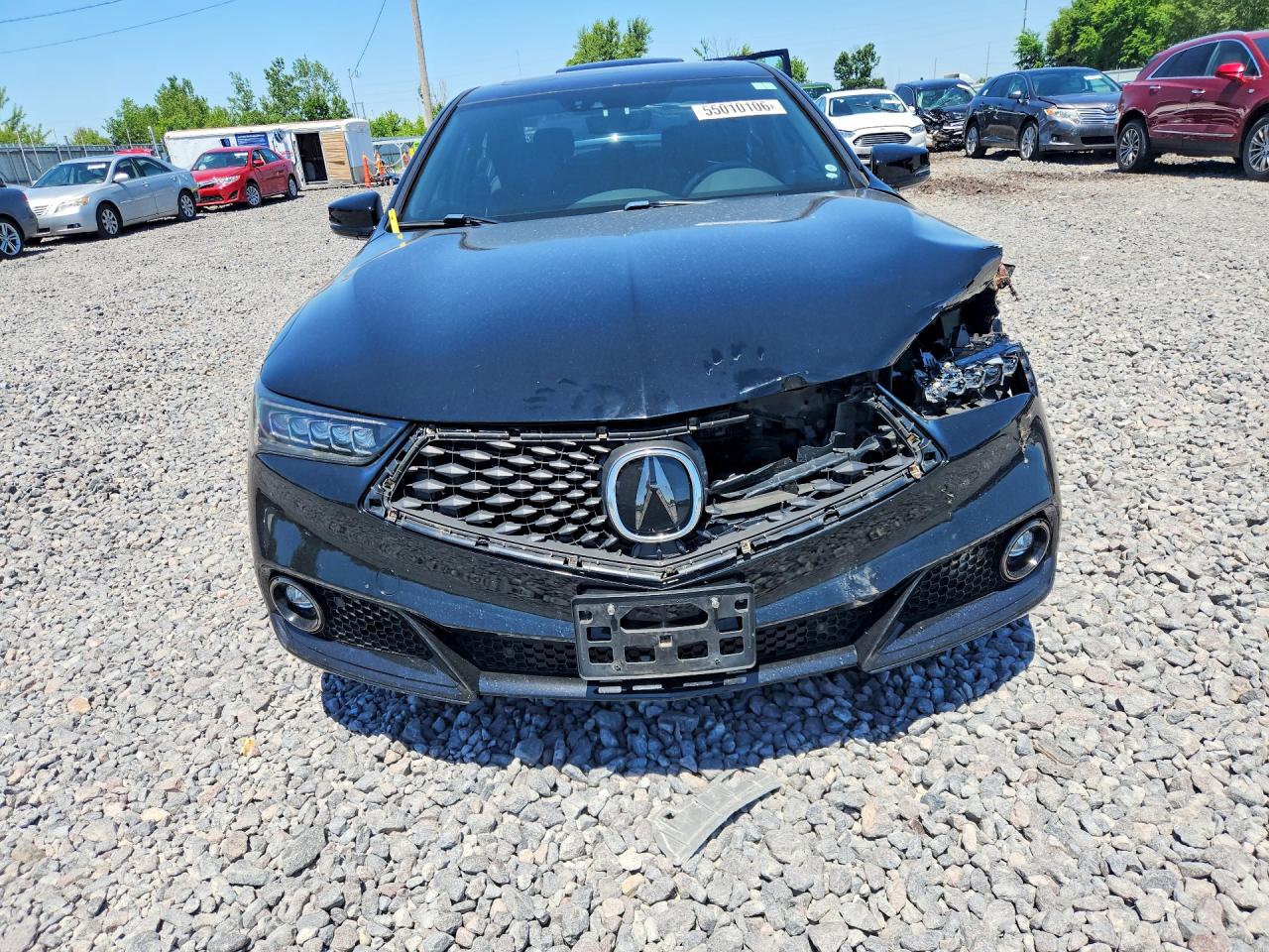 2019 Acura Tlx Black vin: 19UUB3F67KA002674