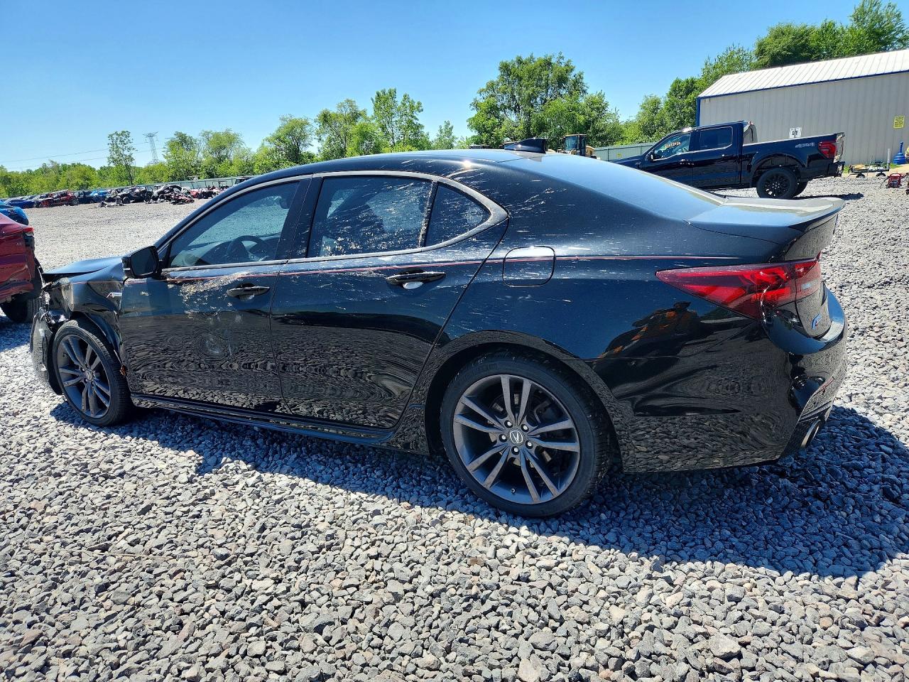 2019 Acura Tlx Black vin: 19UUB3F67KA002674